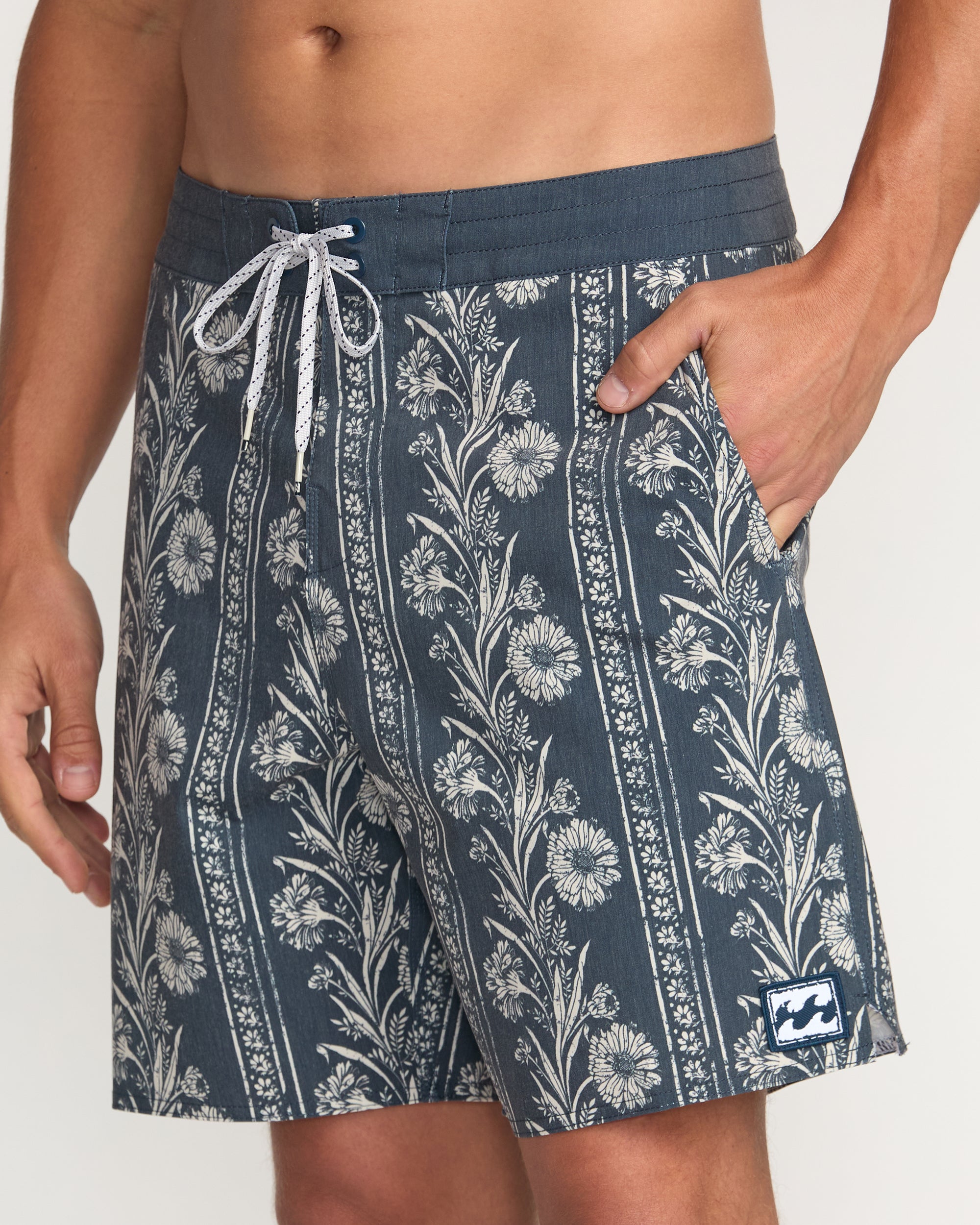 Sandtrax Lo Tide Boardshorts - Aged Indigo - Image 8