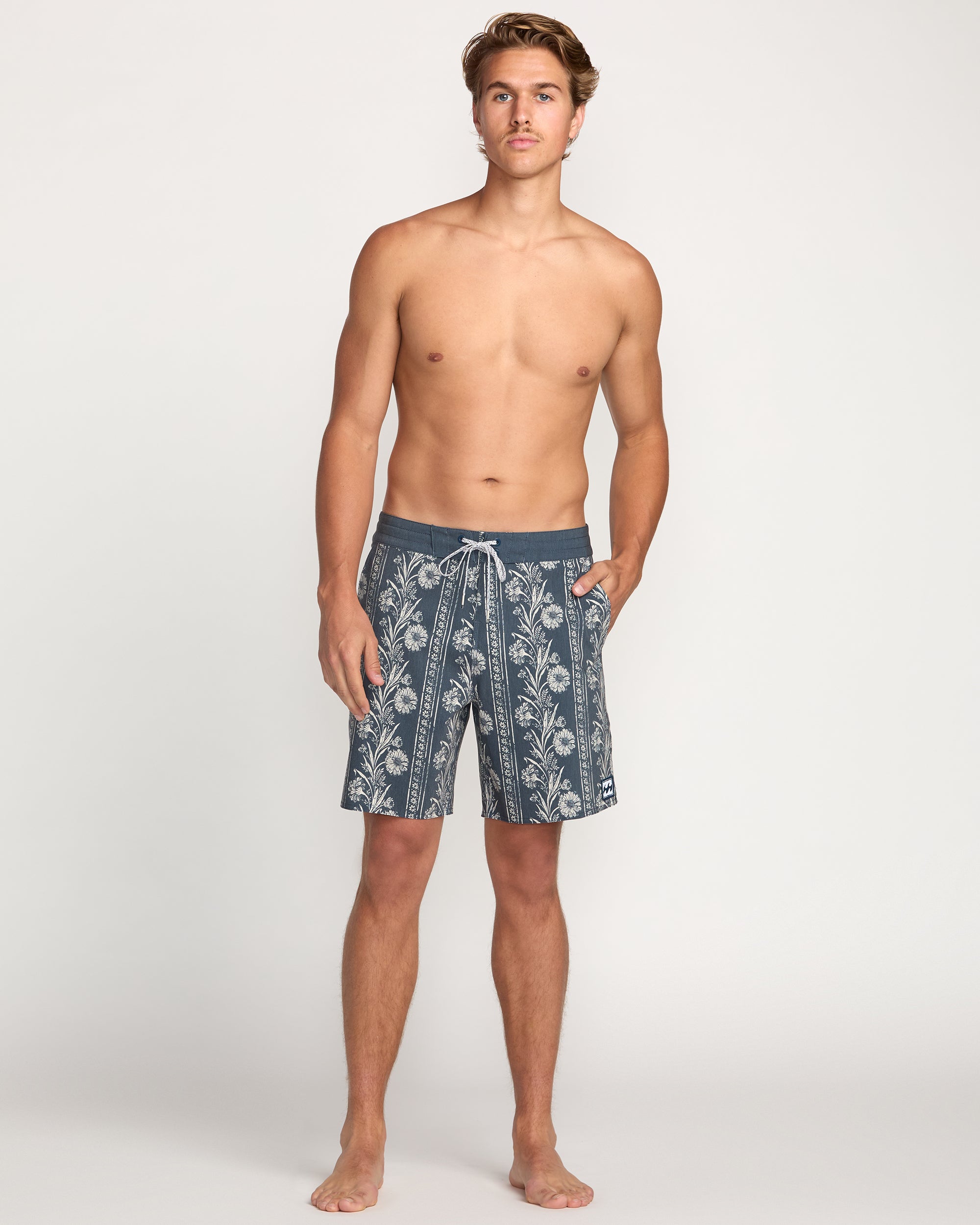 Sandtrax Lo Tide Boardshorts - Aged Indigo - Image 6