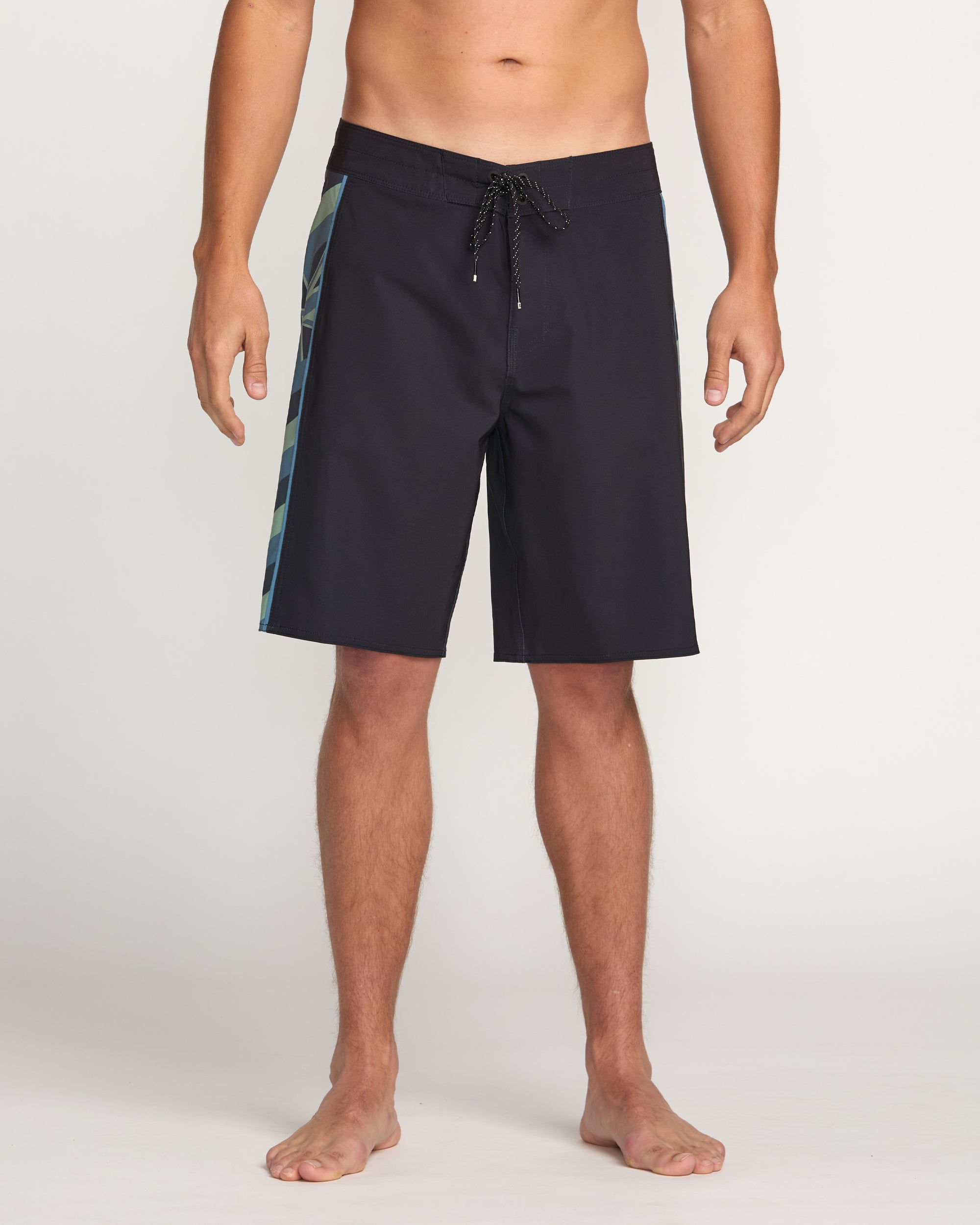 D Bah 2.0 Hi Pro Performance 19 Boardshorts - Washed Black