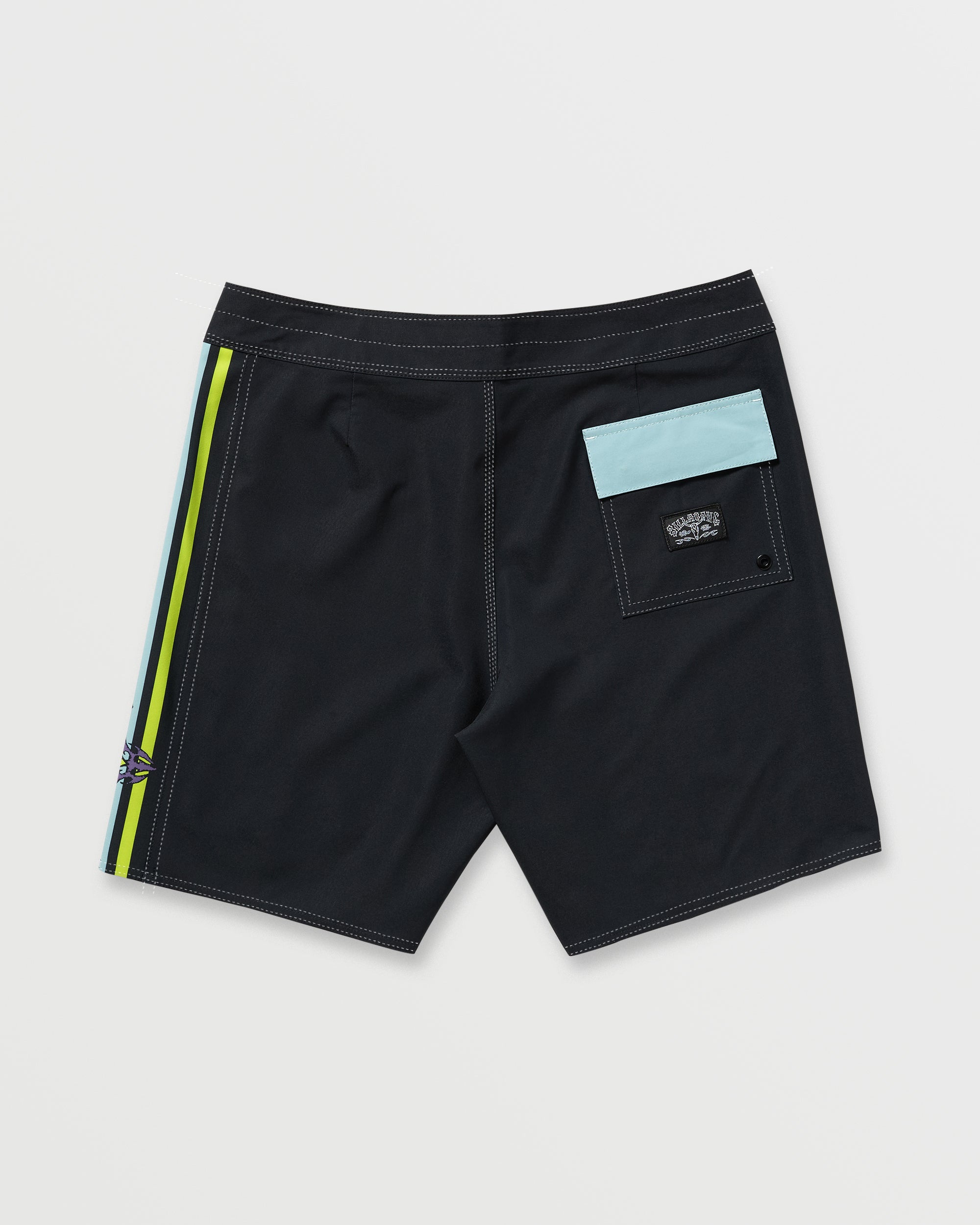 Occy Pro Boardshorts - Washed Black - Image 5