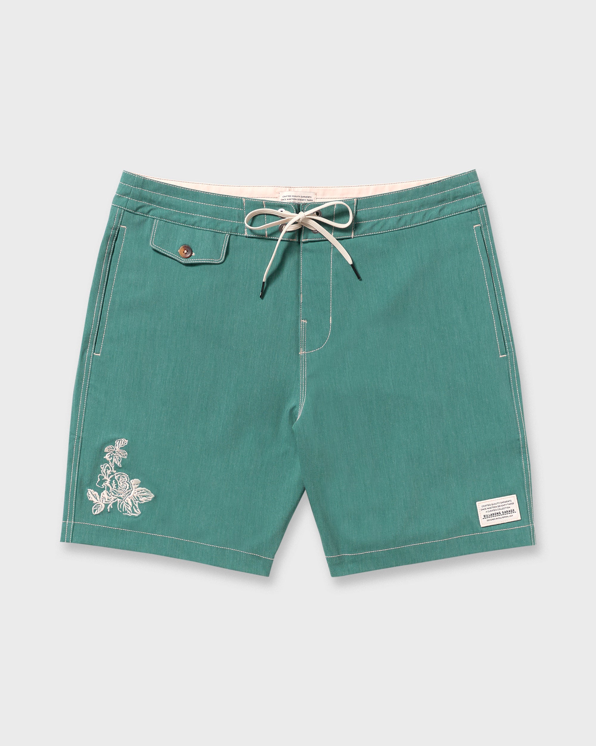 Austin Garage Lo Tides Boardshorts - Teal - Image 13