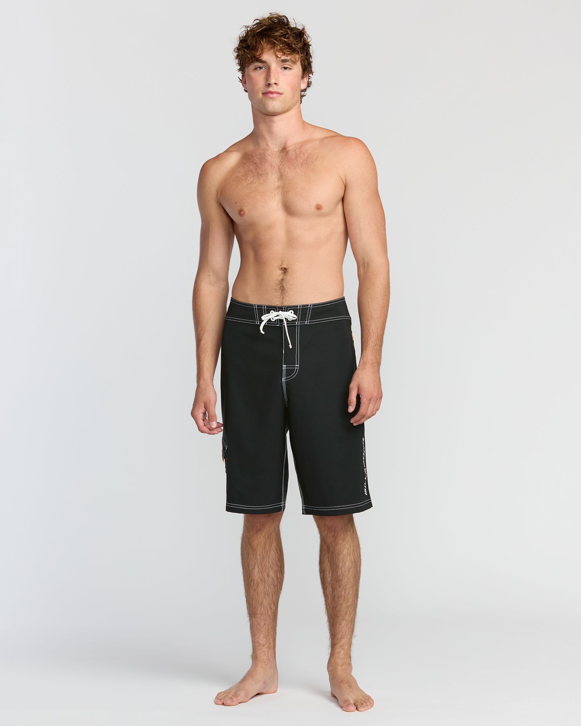 Bracket Pro 21 Boardshorts - Black - Image 5