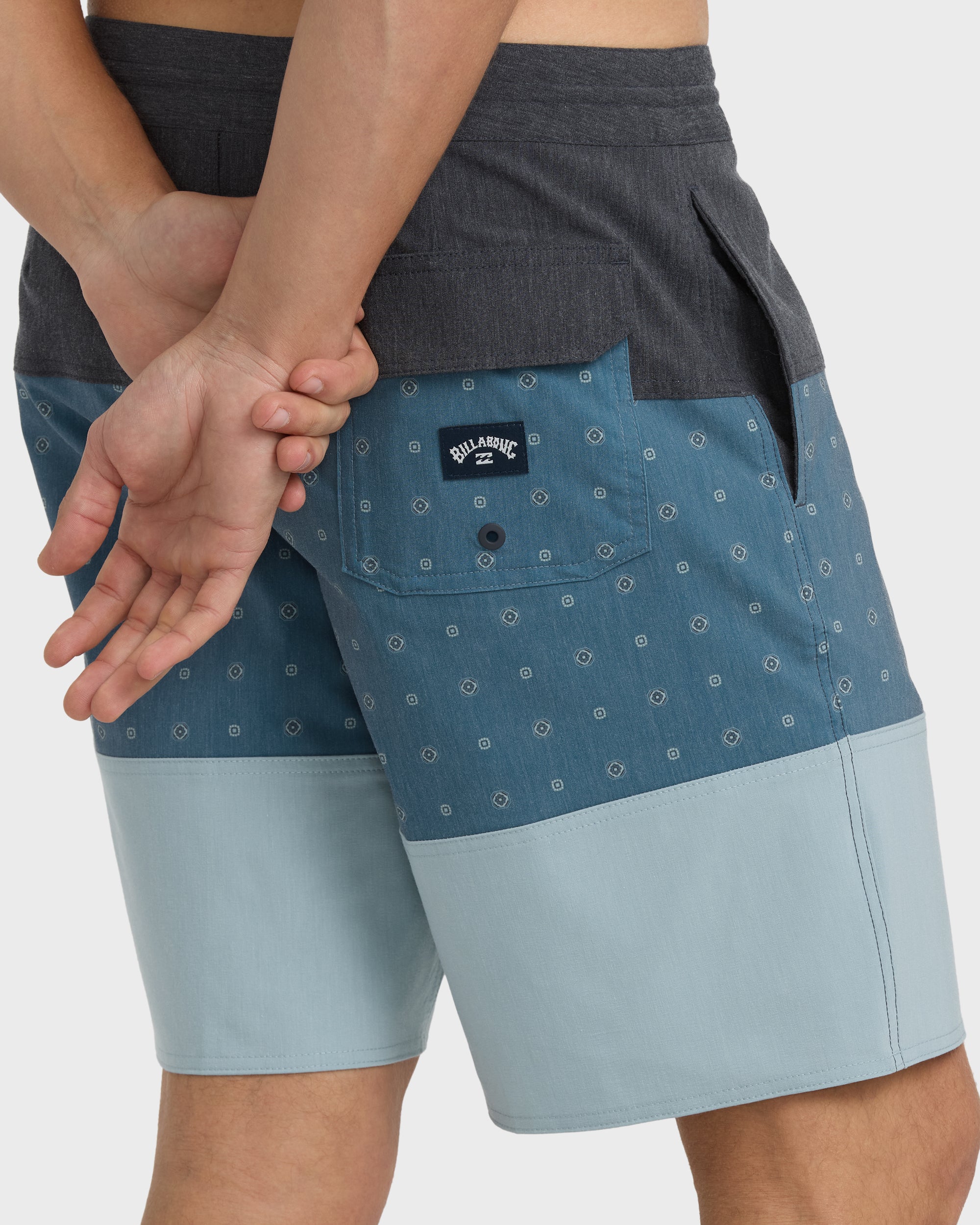 Tribong Lo Tide 19 Boardshorts - Real Teal - Image 5
