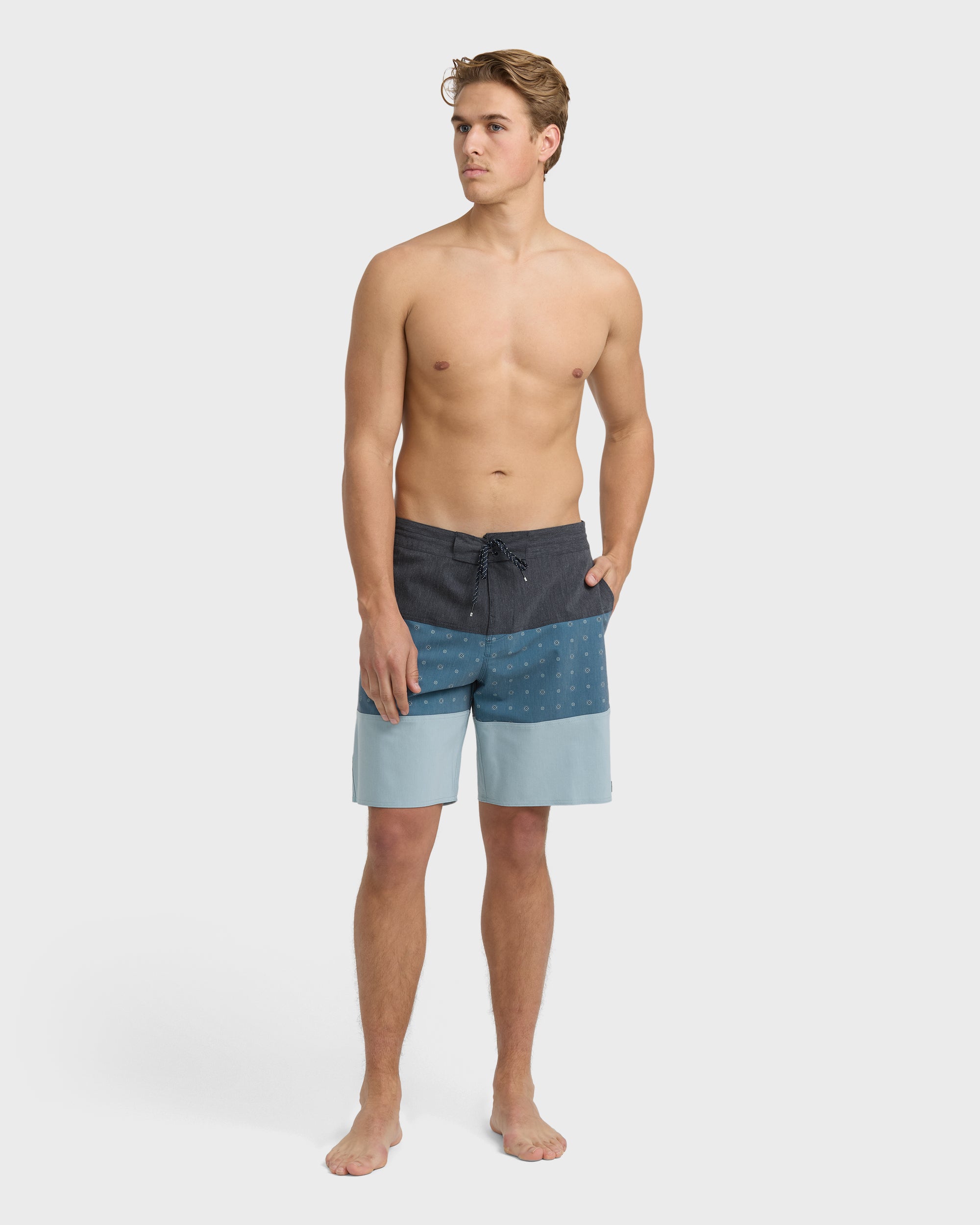 Tribong Lo Tide 19 Boardshorts - Real Teal - Image 4