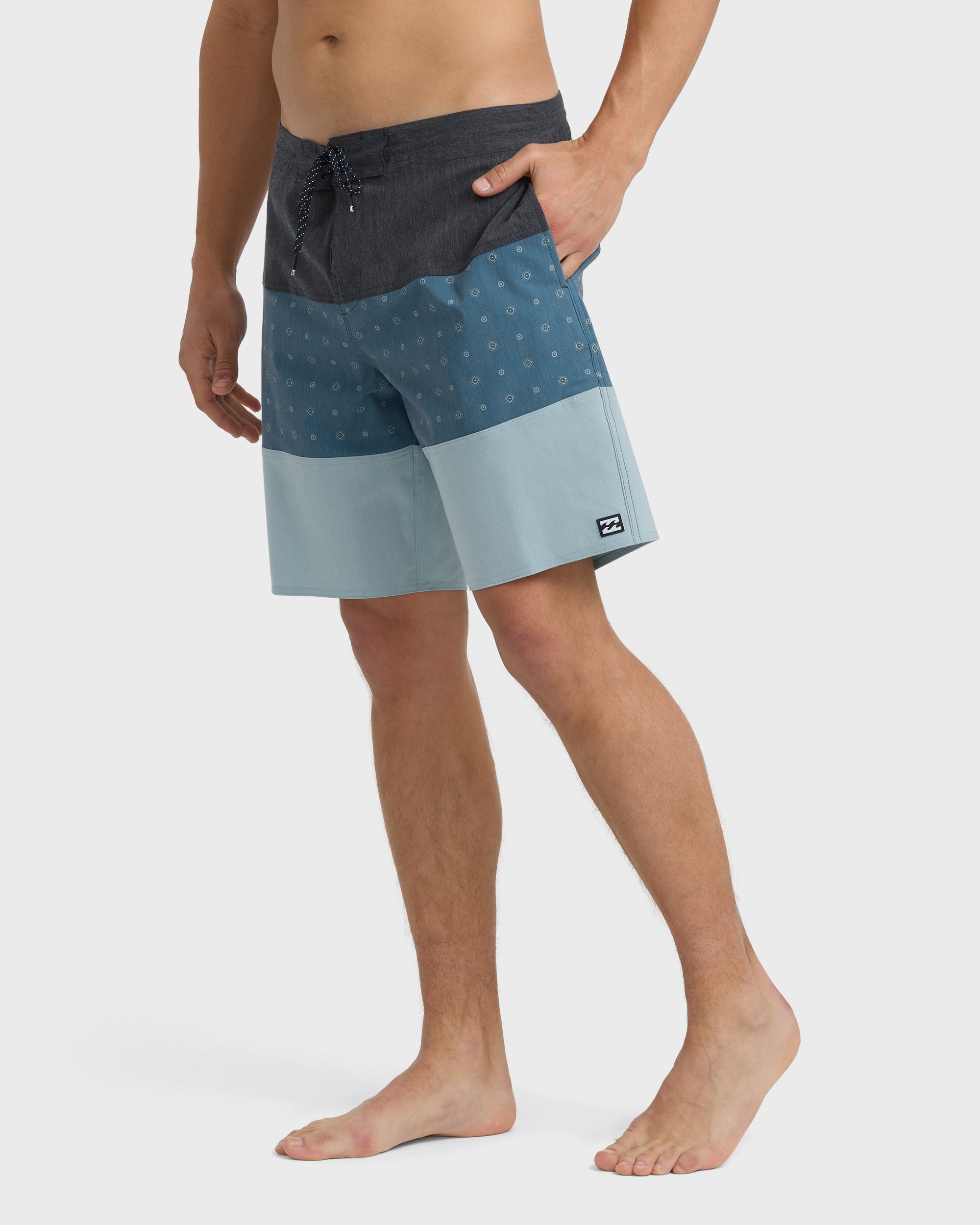 Tribong Lo Tide 19 Boardshorts - Real Teal - Image 3