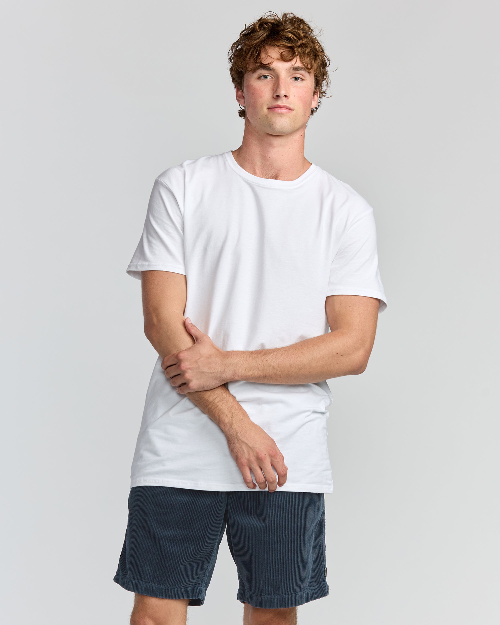 Larry Laybacks 19 Cord Shorts - Midnight Blue