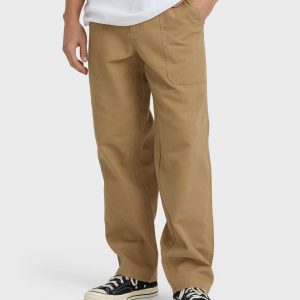 Stamped Garage Patch Pants - Gravel