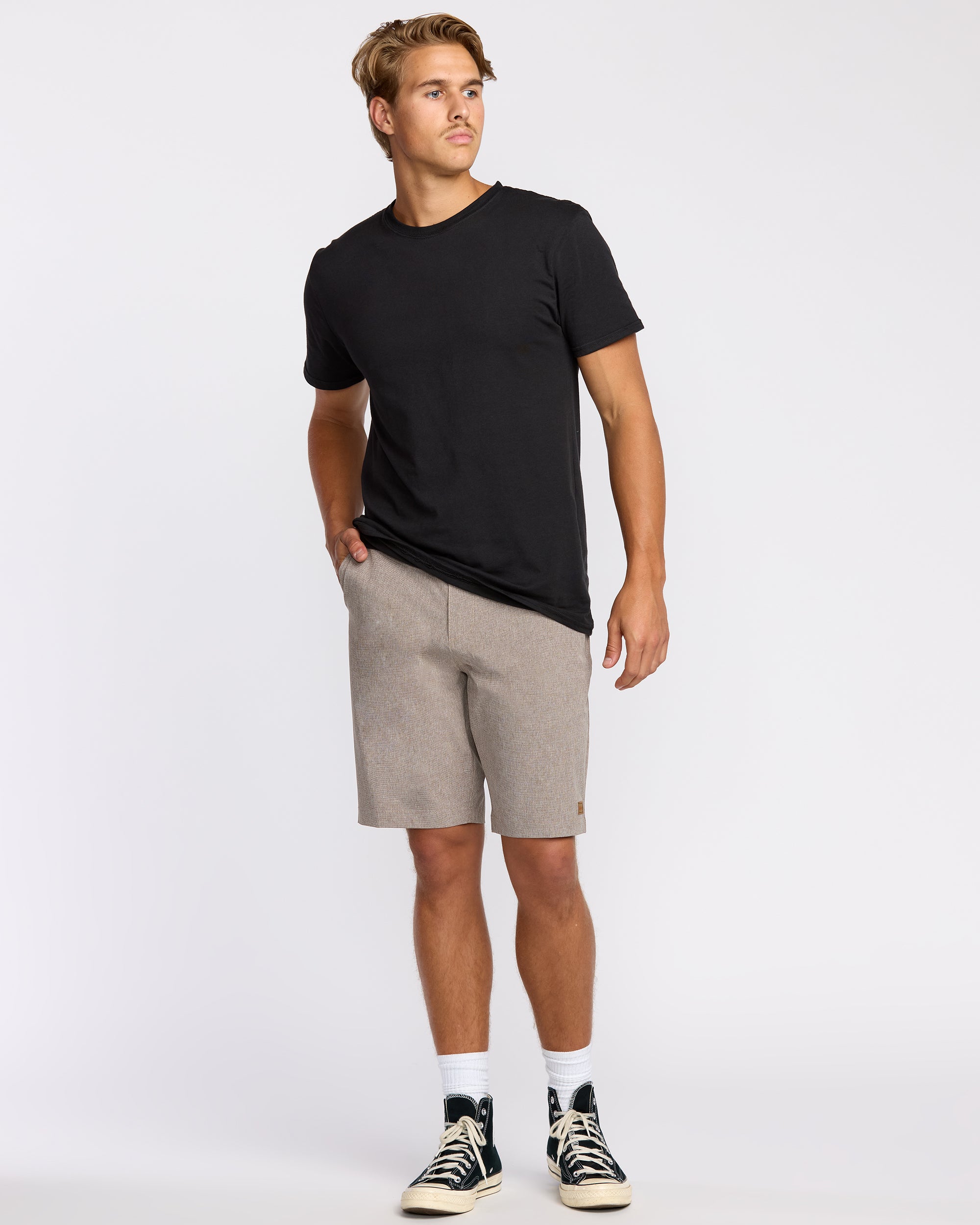 Crossfire Submersible 21 Hybrid Shorts - Tobacco - Image 2