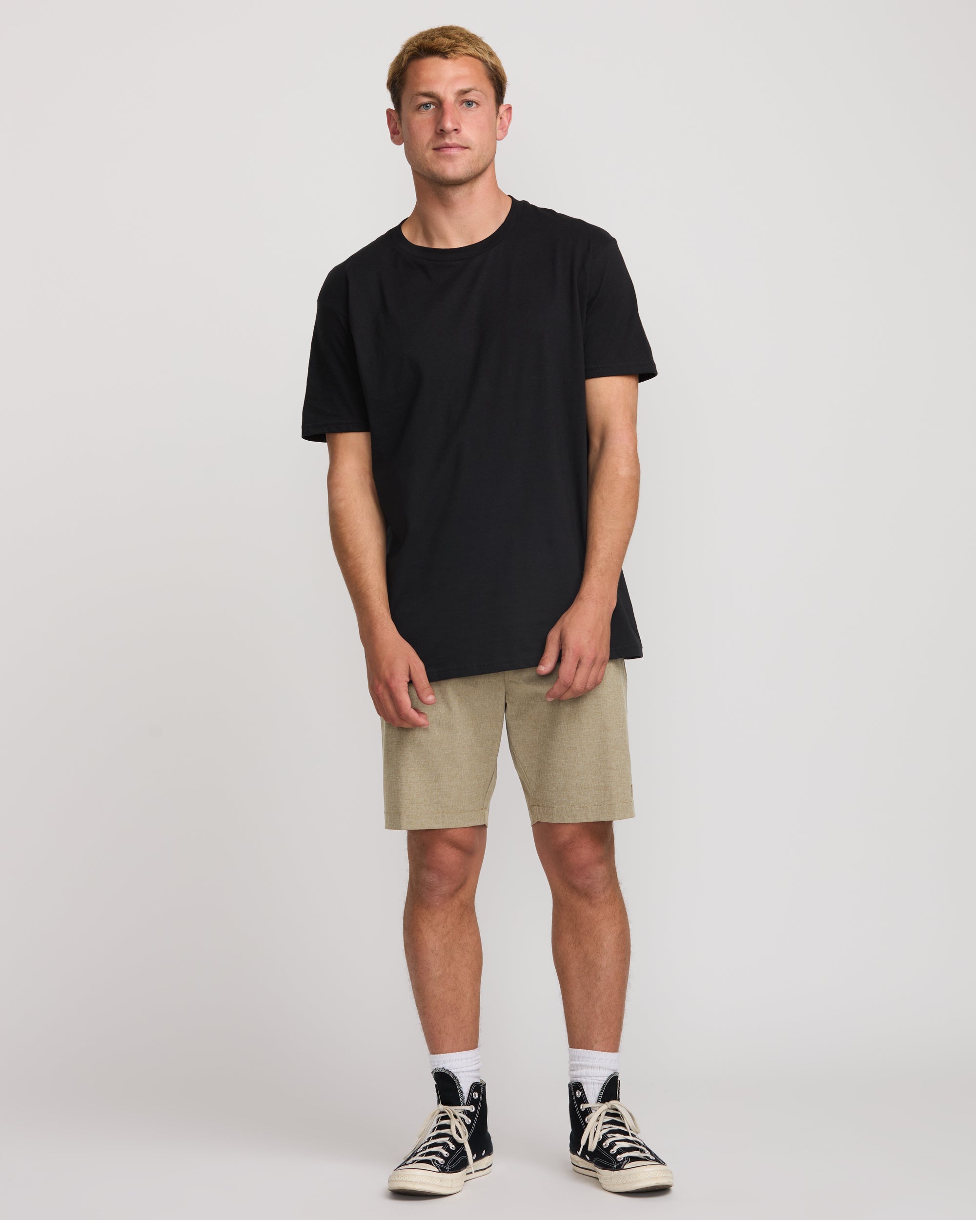 Crossfire Submersible 19 Hybrid Shorts - Khaki - Image 5