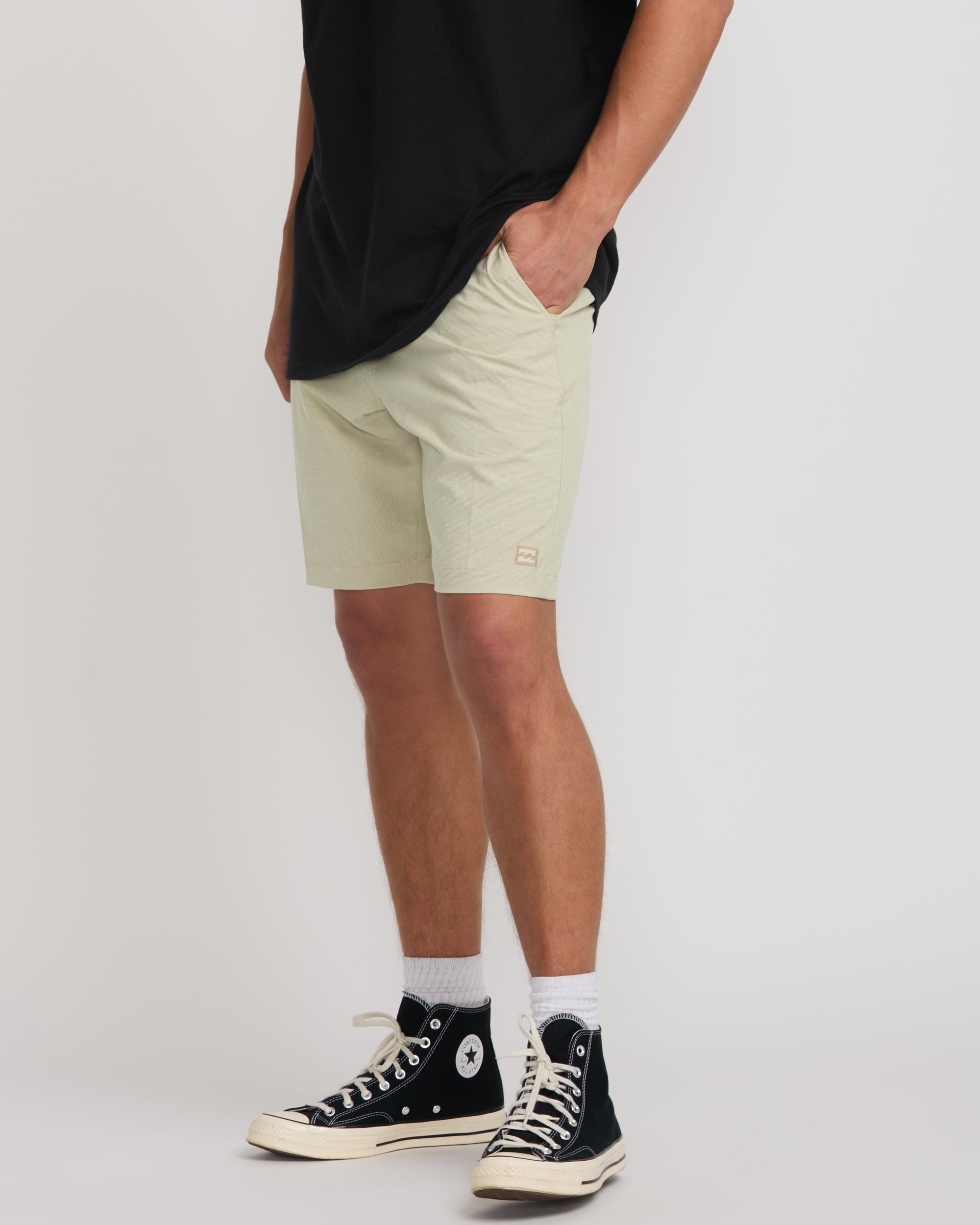 Crossfire Submersible 19 Hybrid Shorts - Moon - Image 6