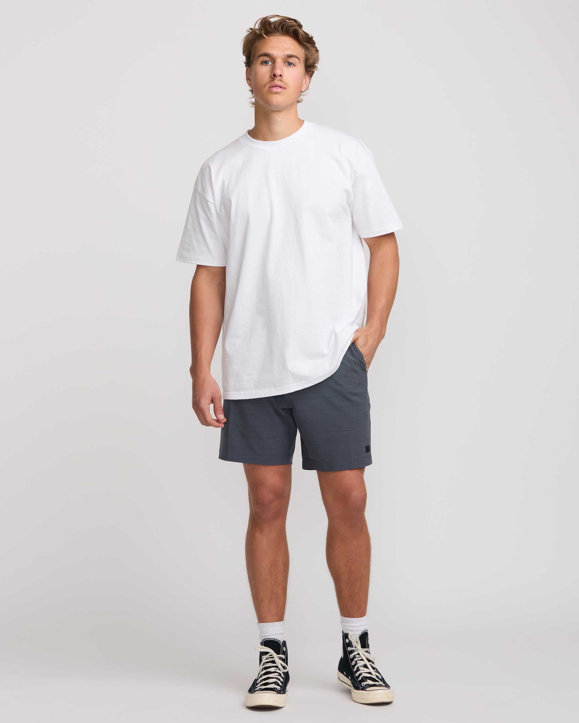 Crossfire Submersible 17 Hybrid Shorts - Aged Indigo - Image 5