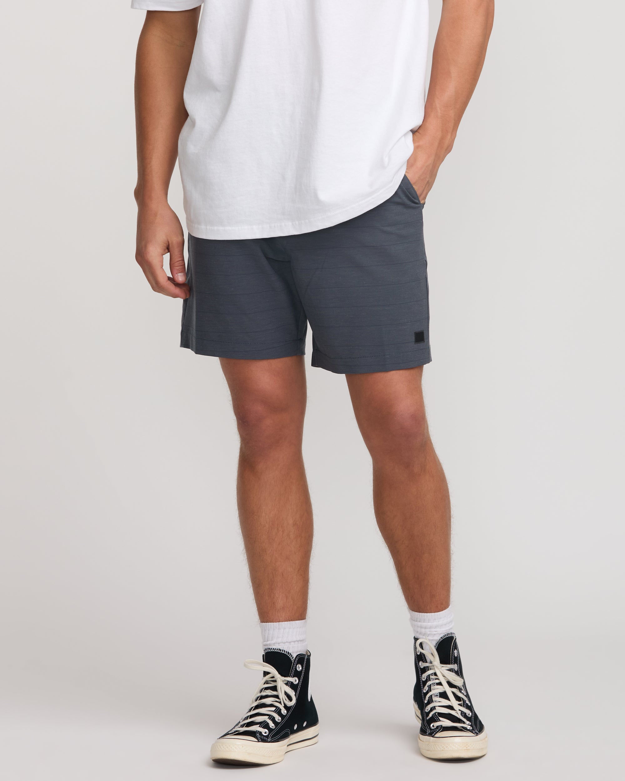 Crossfire Submersible 17 Hybrid Shorts - Aged Indigo