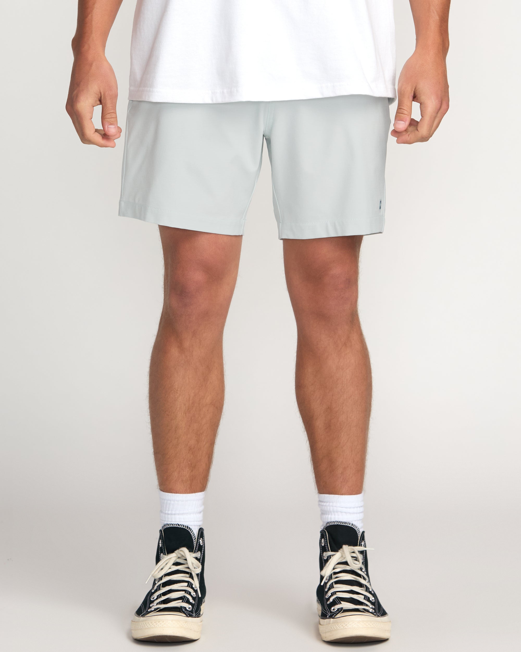 Crossfire Submersible 17 Hybrid Shorts - Ash Blue