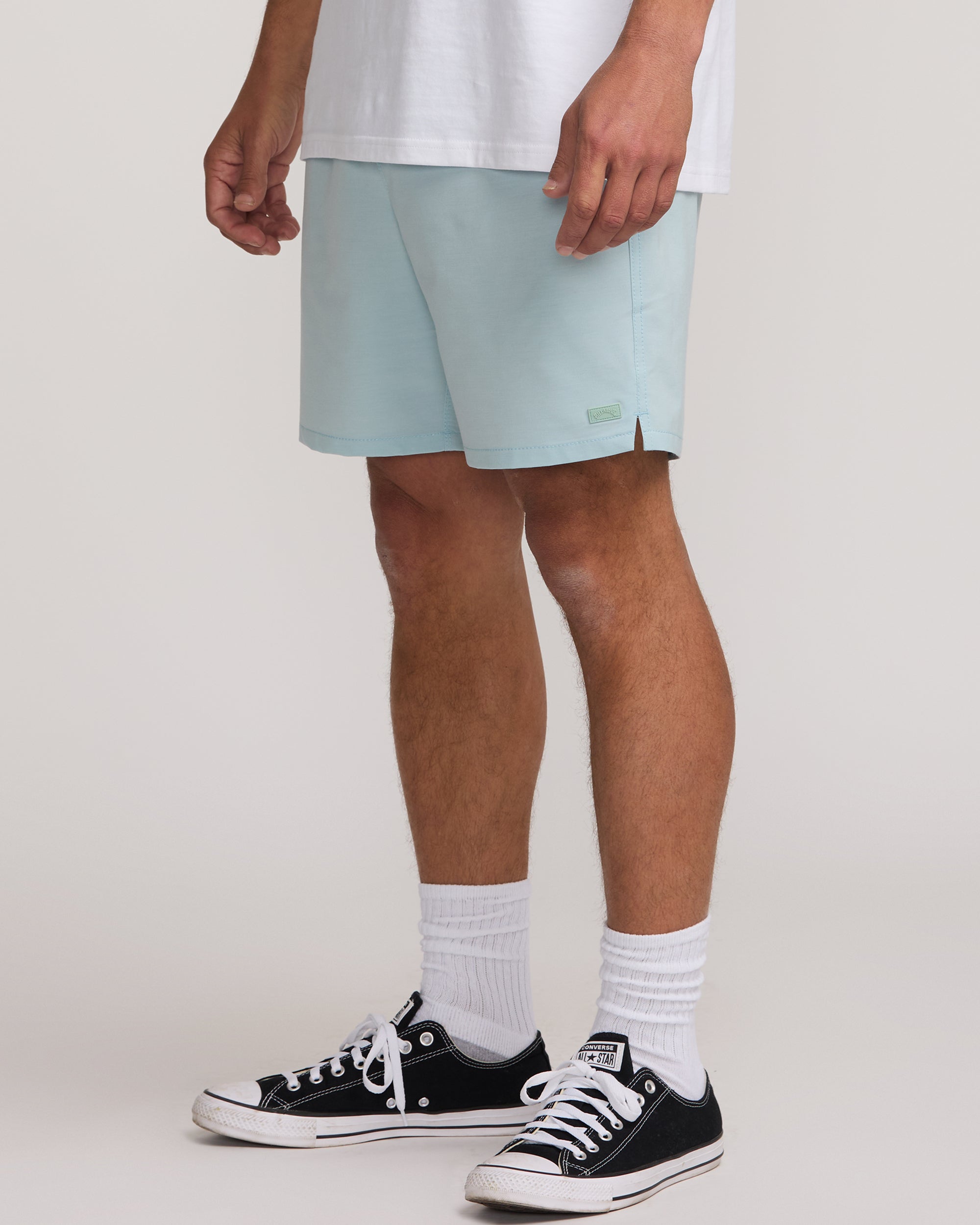 Surftrek Transit Elastic 17 Hybrid Shorts - Dusty Blue - Image 3