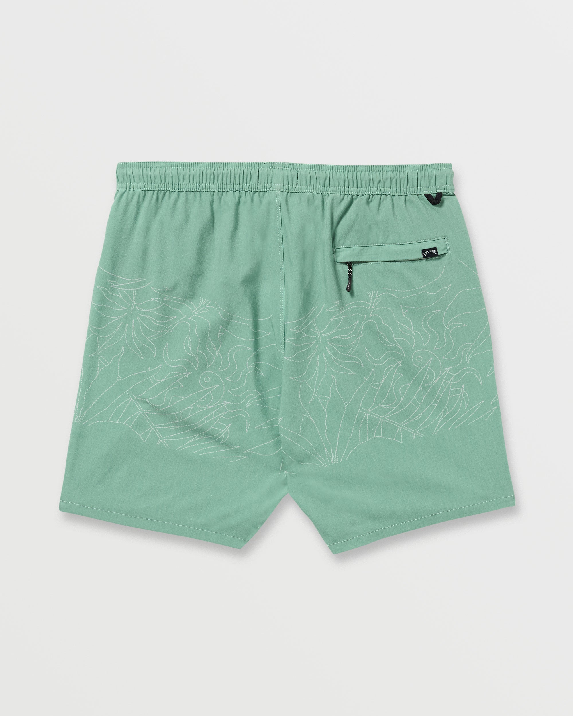 Surftrek Transit Elastic 17 Hybrid Shorts - Mist Green - Image 4