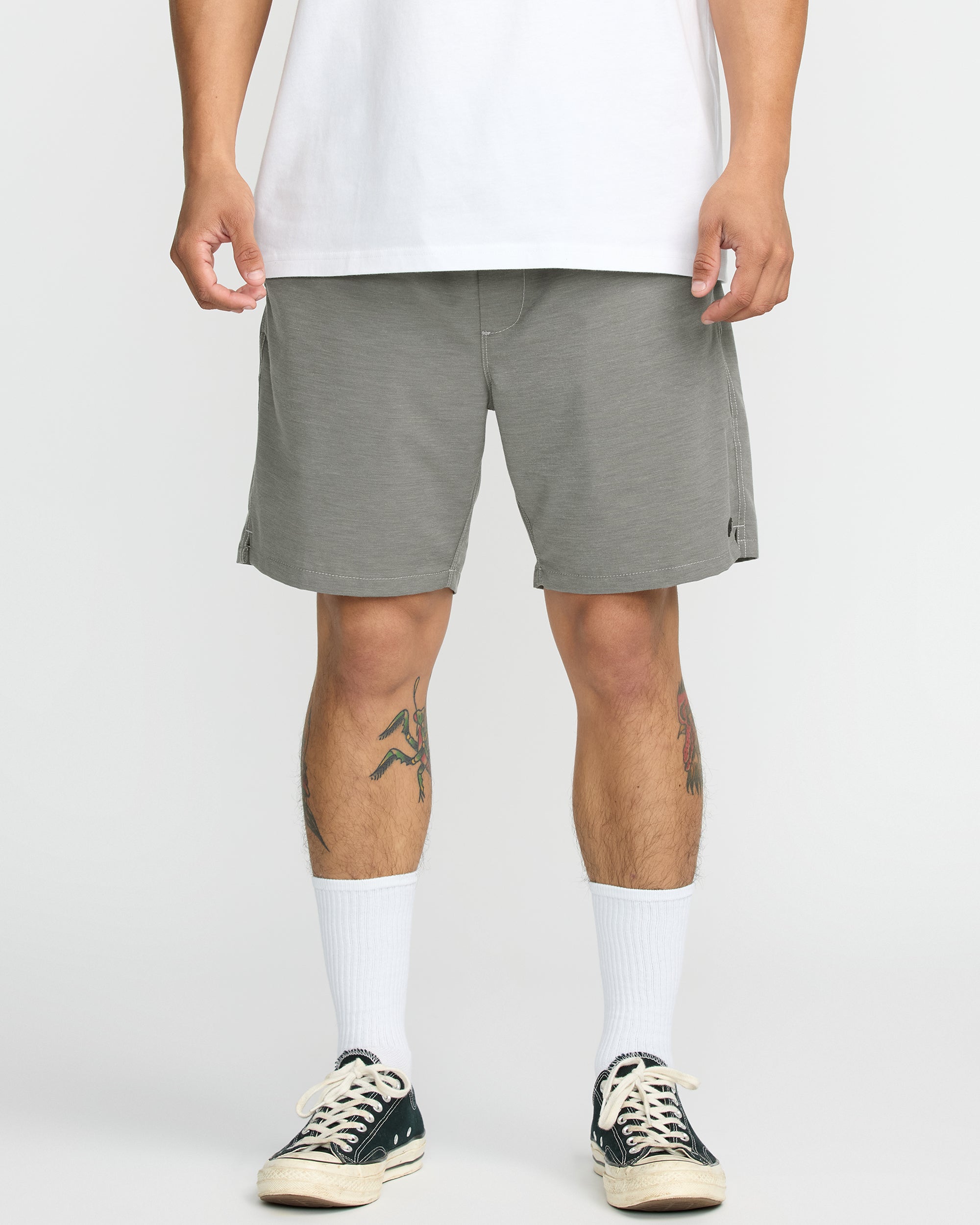 Surftrek Transit Elastic 17 Hybrid Shorts - Pewter