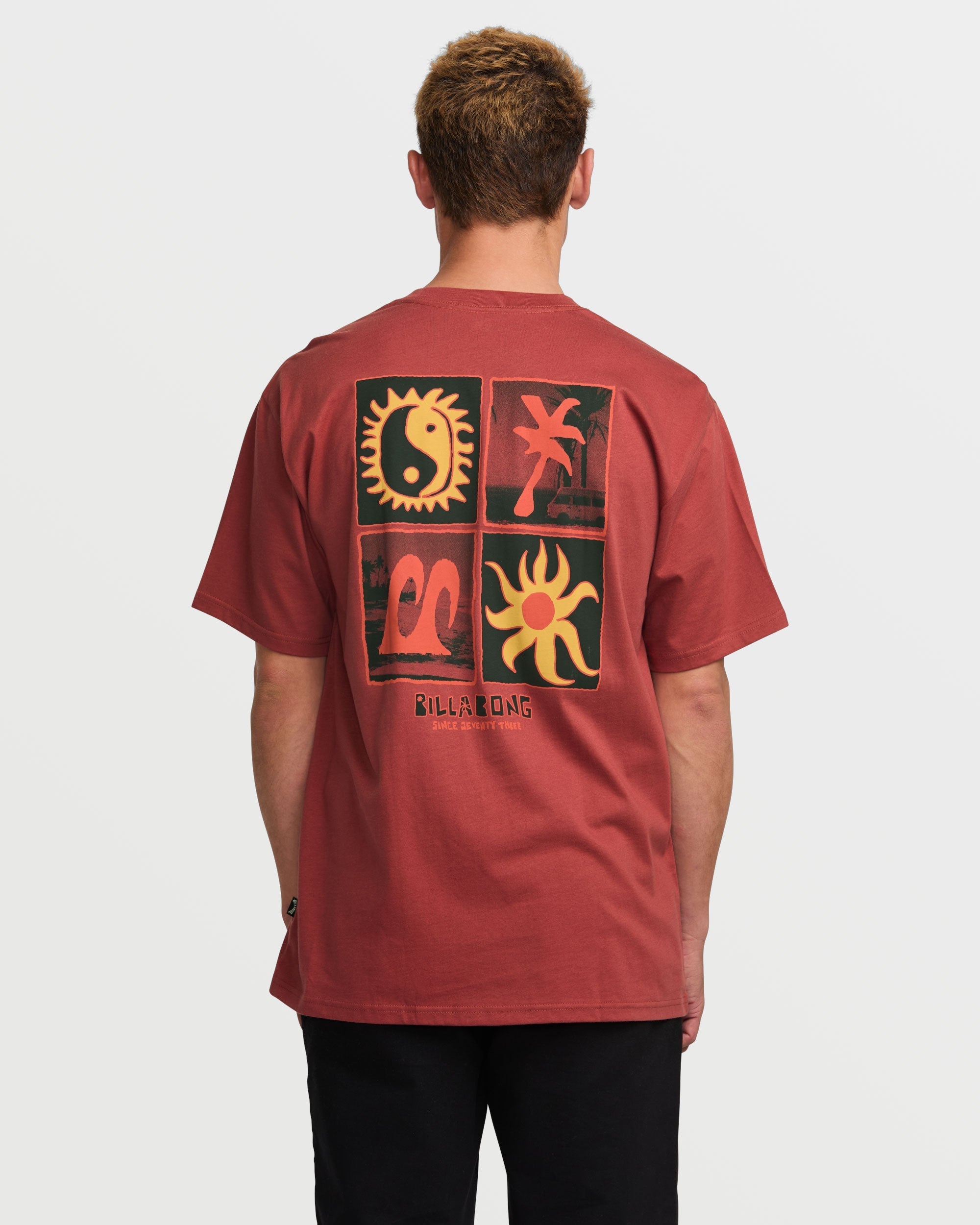 Twin Peaks Regular Tee - Dusty Red