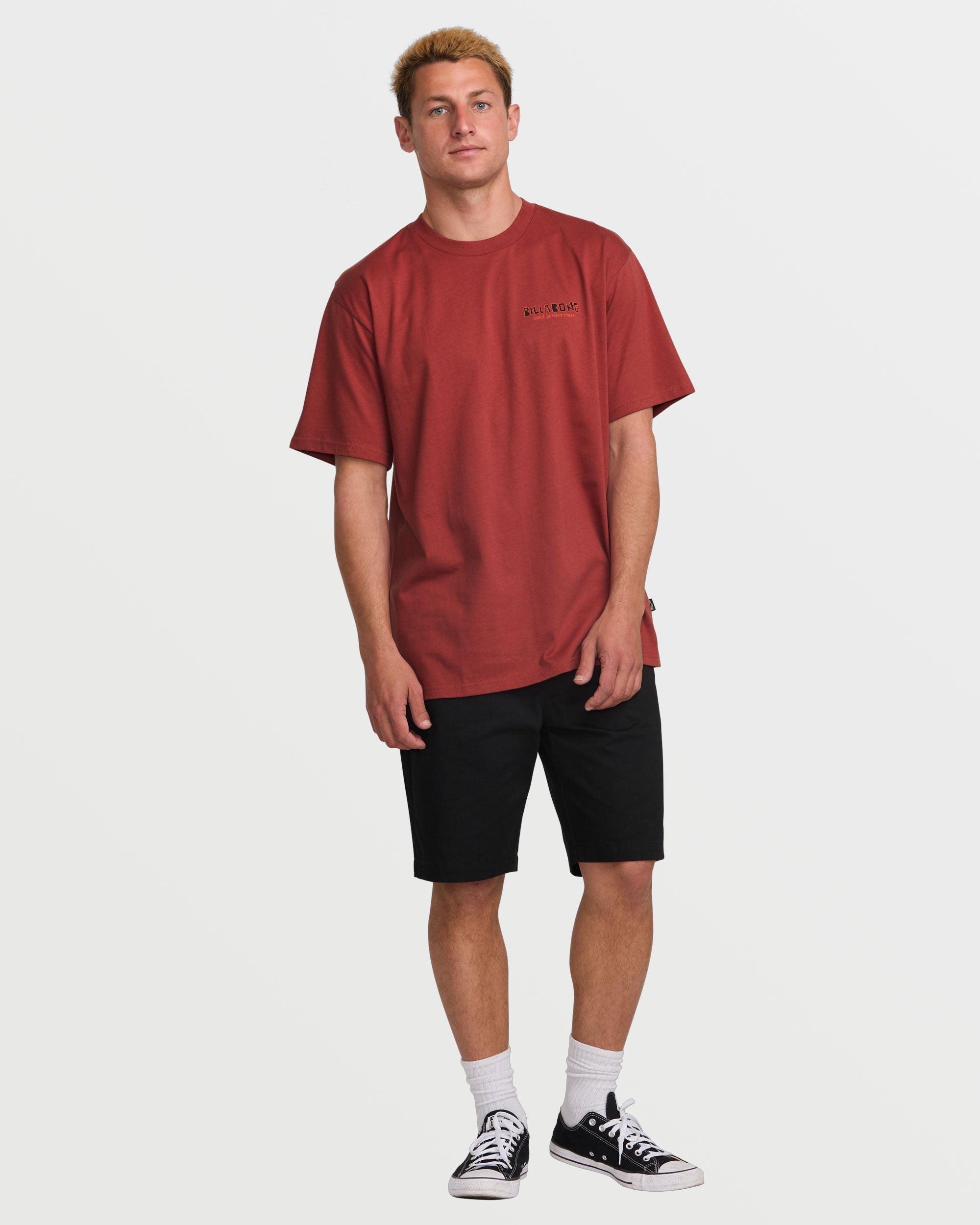 Twin Peaks Regular Tee - Dusty Red - Image 5
