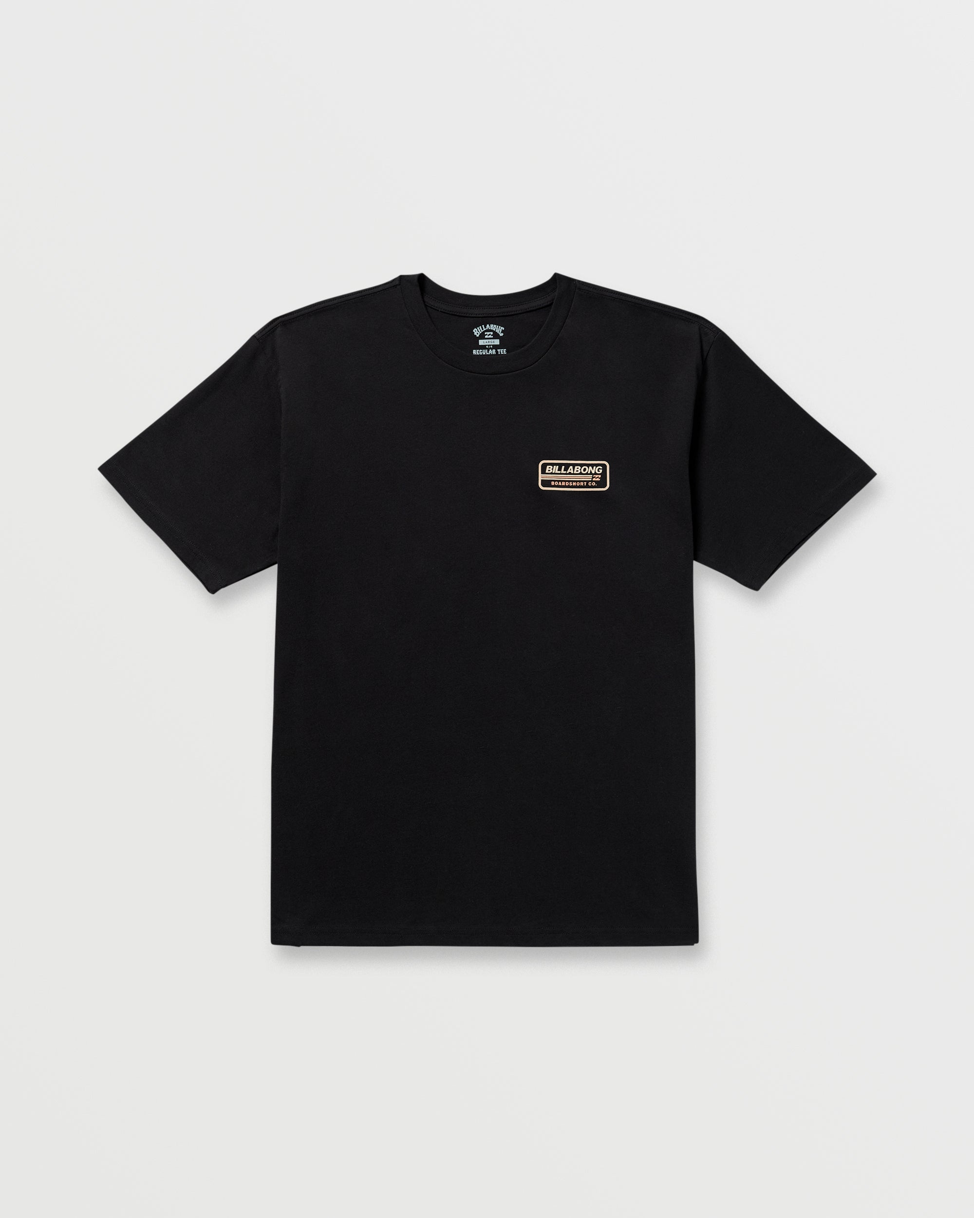 Walled Regular Tee - Black - Image 3