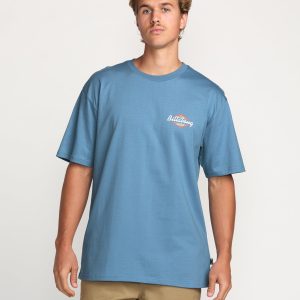 Walled Regular Tee - Carolina Blue