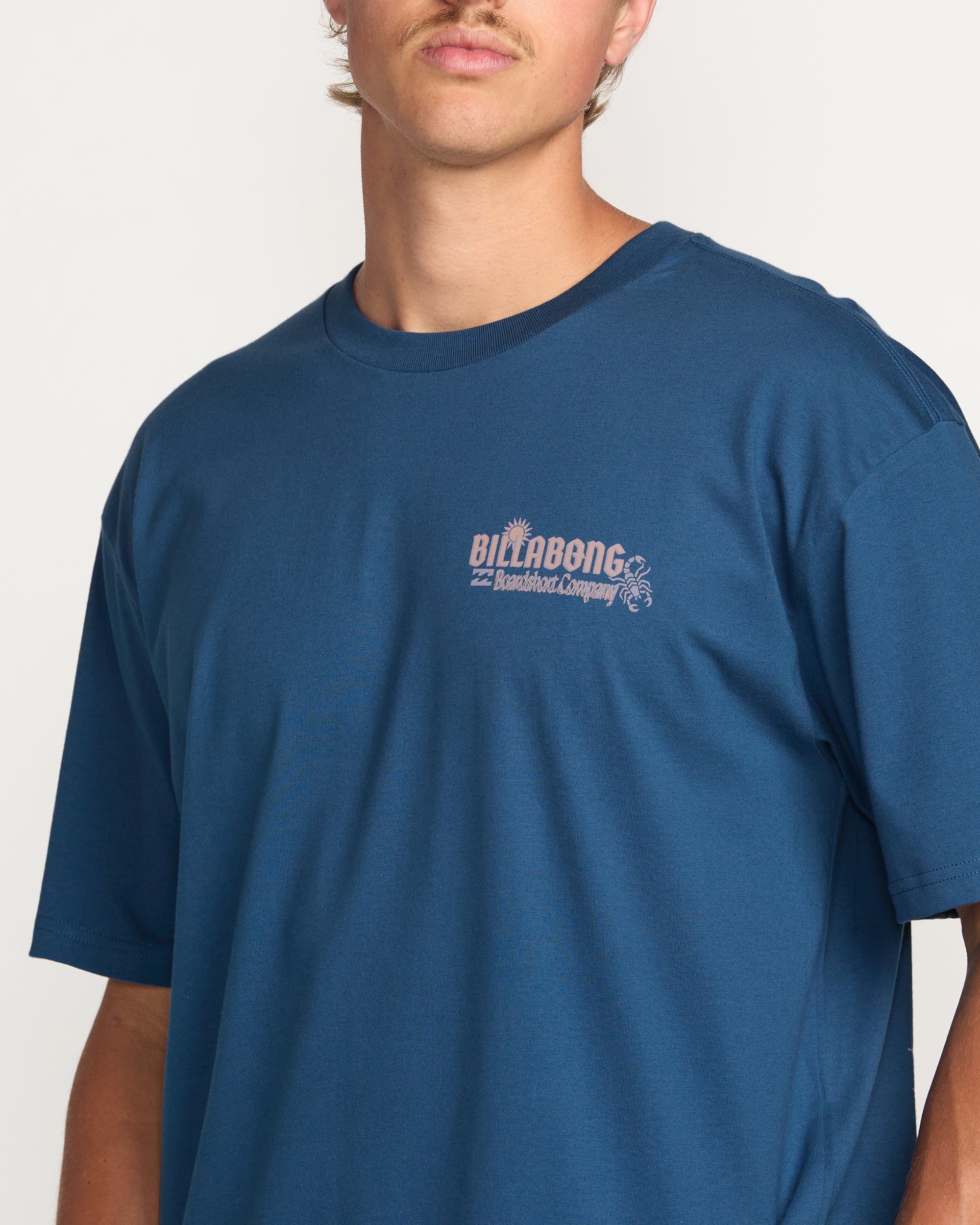 The Hunt Regular Tee - Deep Blue - Image 7