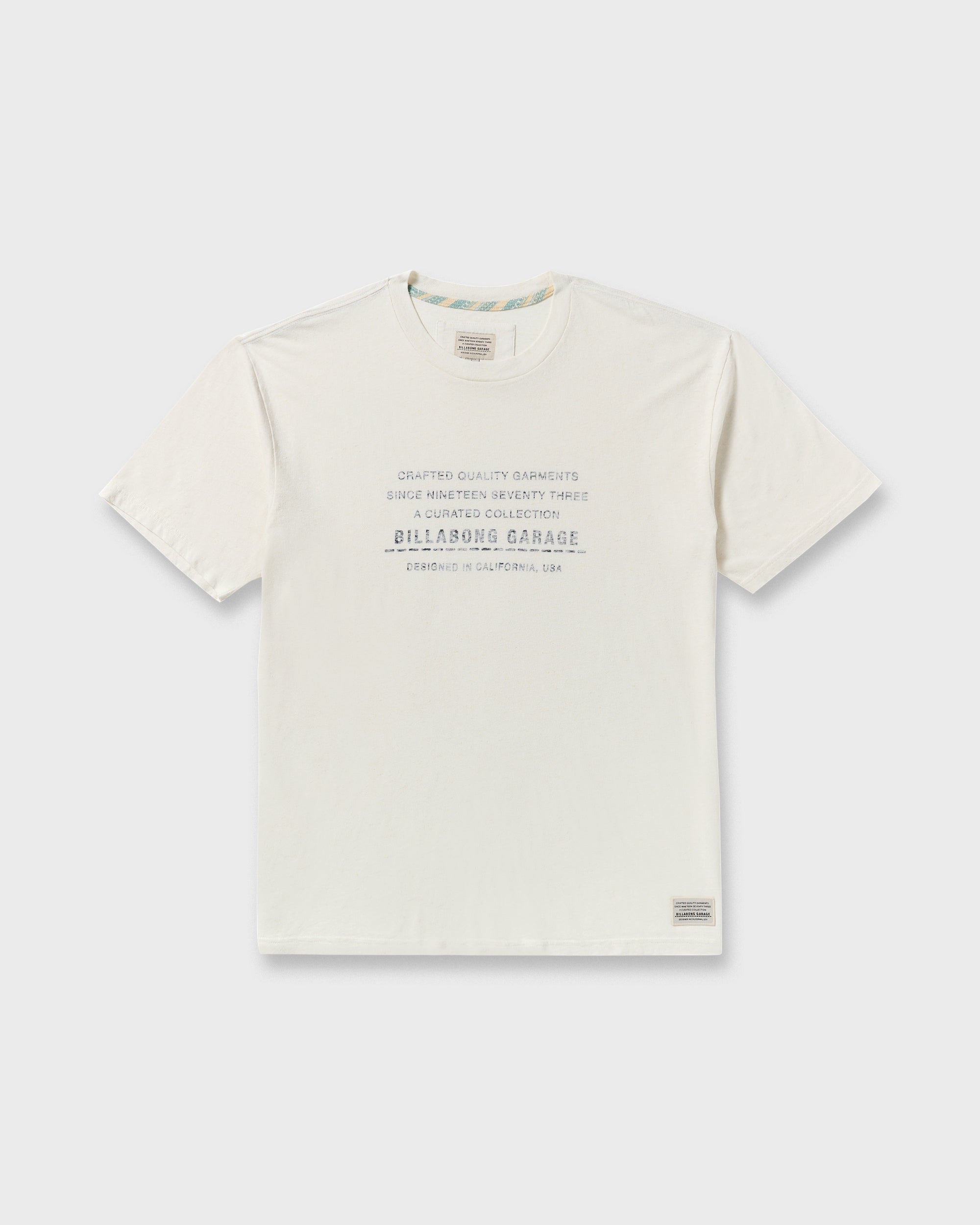 The Label Garage Regular Short Sleeve T-Shirt - Off White - Image 7