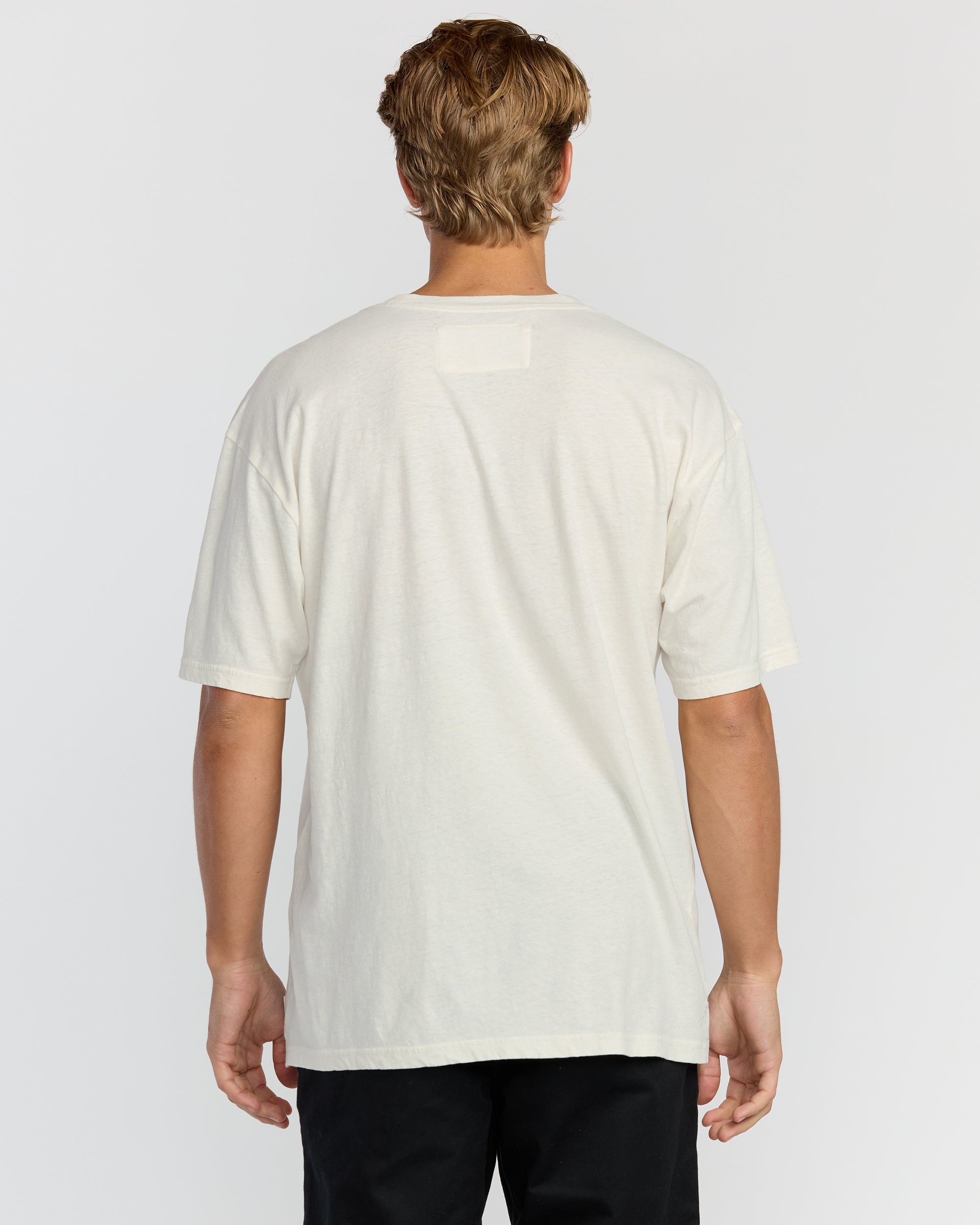 The Label Garage Regular Short Sleeve T-Shirt - Off White - Image 2