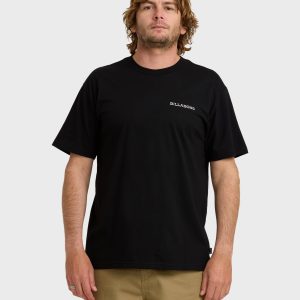 Surf Dreams Regular Short Sleeve T-Shirt - Black