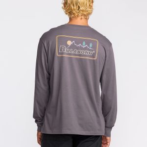 Range A/Div Long Sleeve T-Shirt - Grey Violet