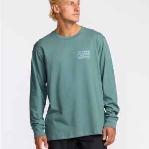 Coastal Range A/Div Long Sleeve T-Shirt - Sea Blue