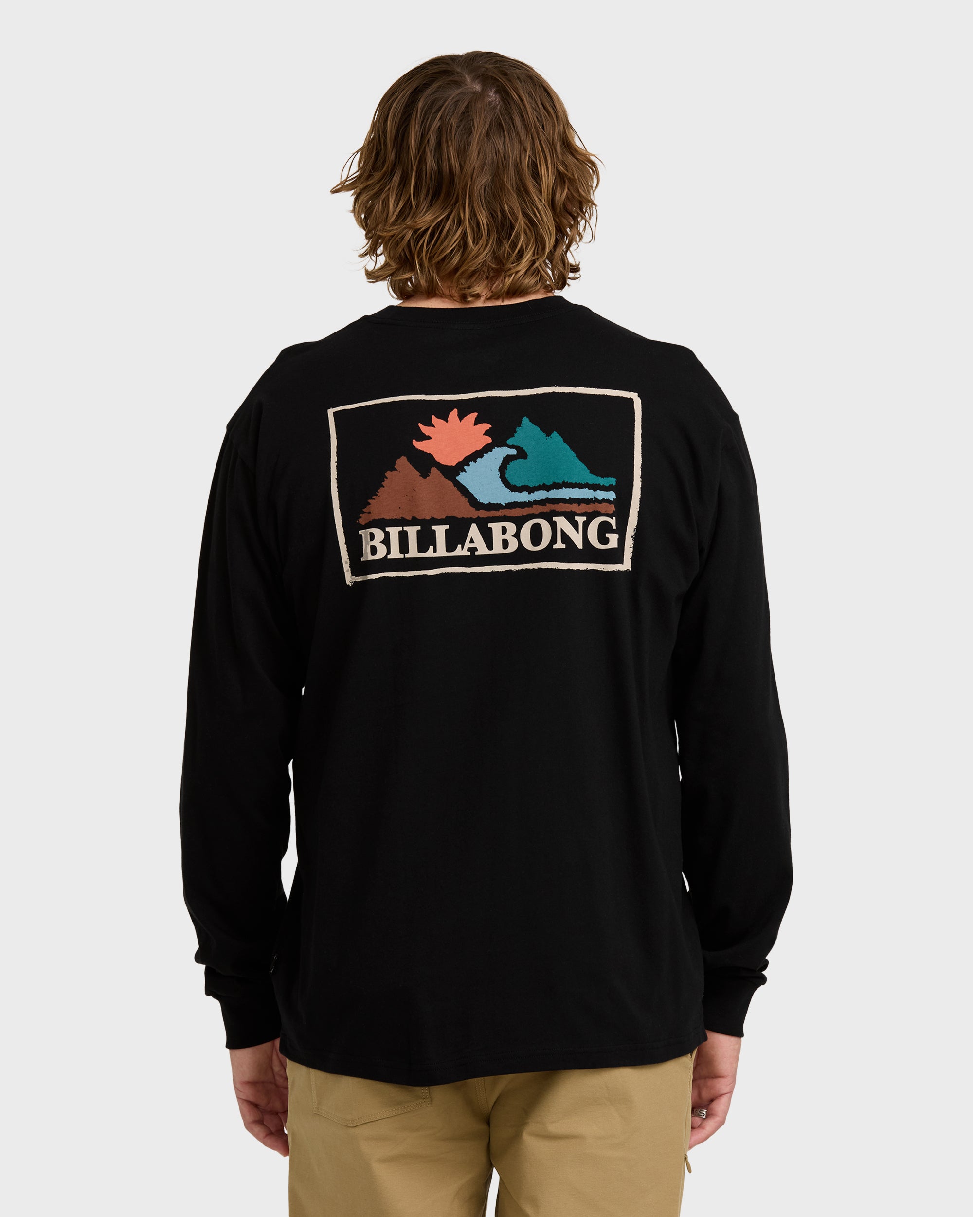 A/Div Range Long Sleeve T-Shirt - Black - Image 2