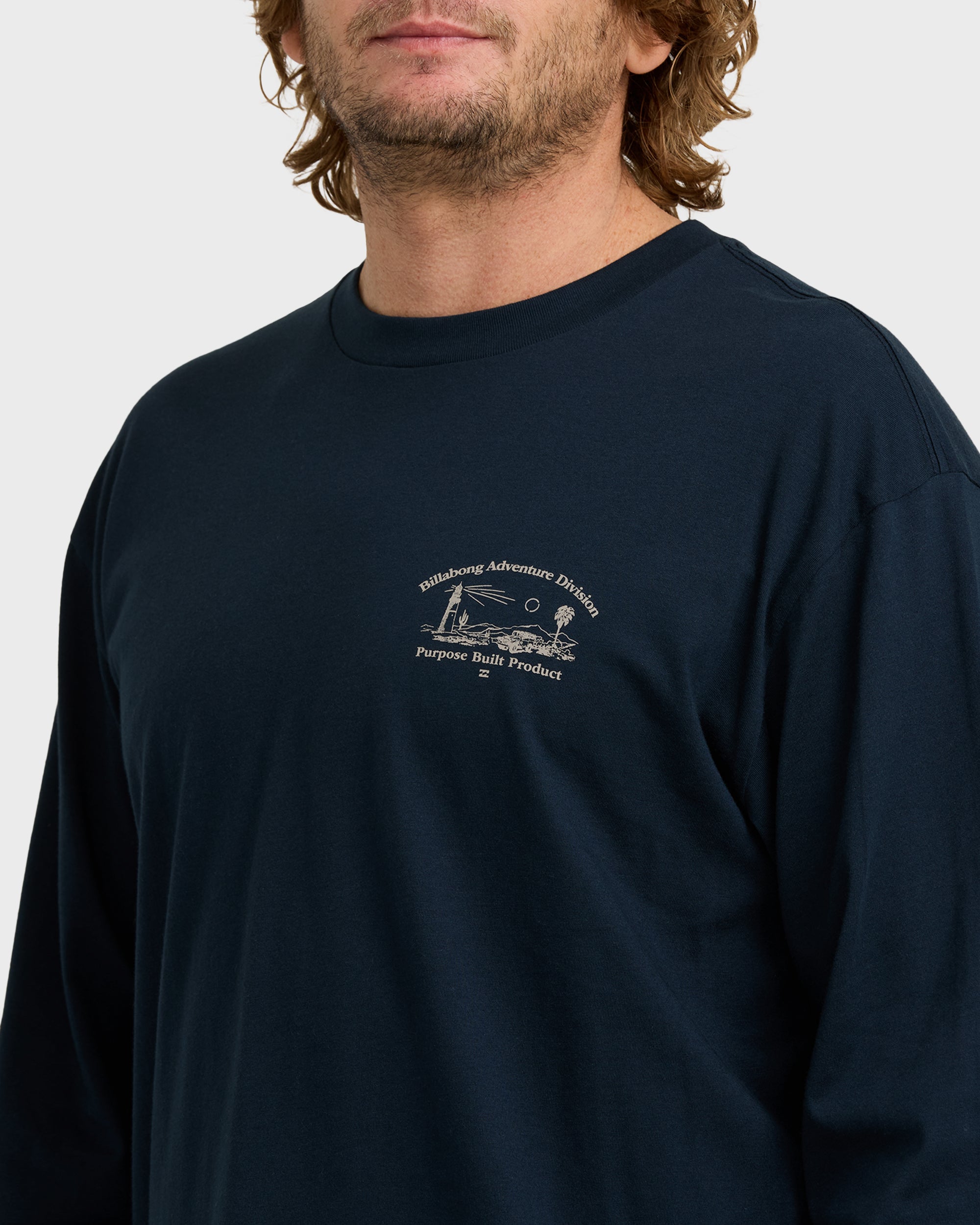 A/Div Scenic Route Long Sleeve T-Shirt - Navy - Image 5