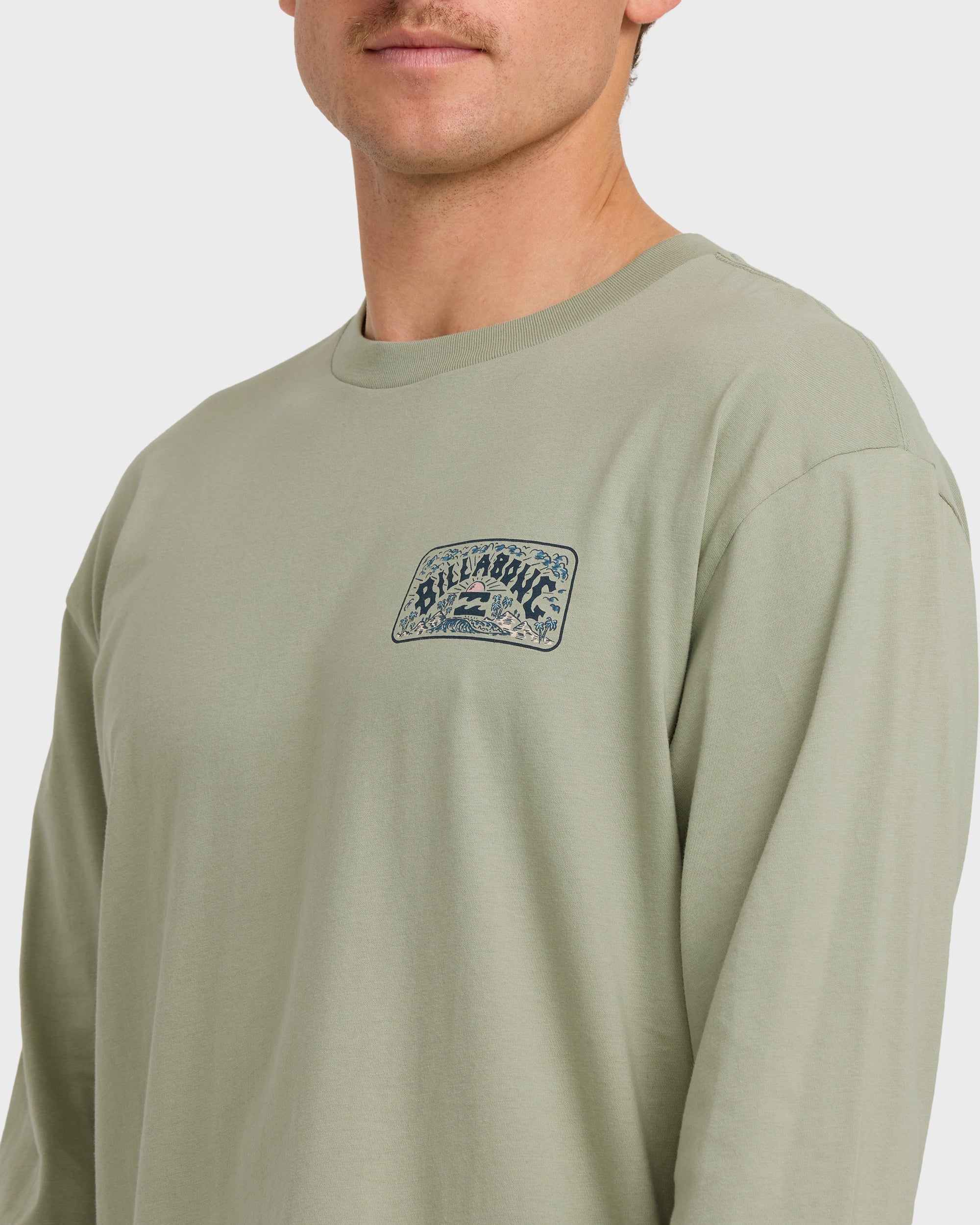 A/Div Scenic Arch Long Sleeve T-Shirt - Seagrass - Image 5
