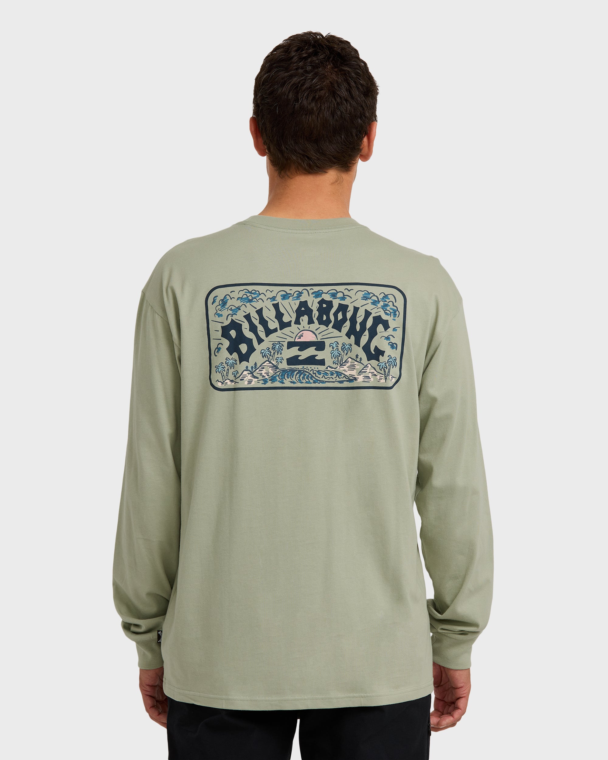 A/Div Scenic Arch Long Sleeve T-Shirt - Seagrass - Image 2
