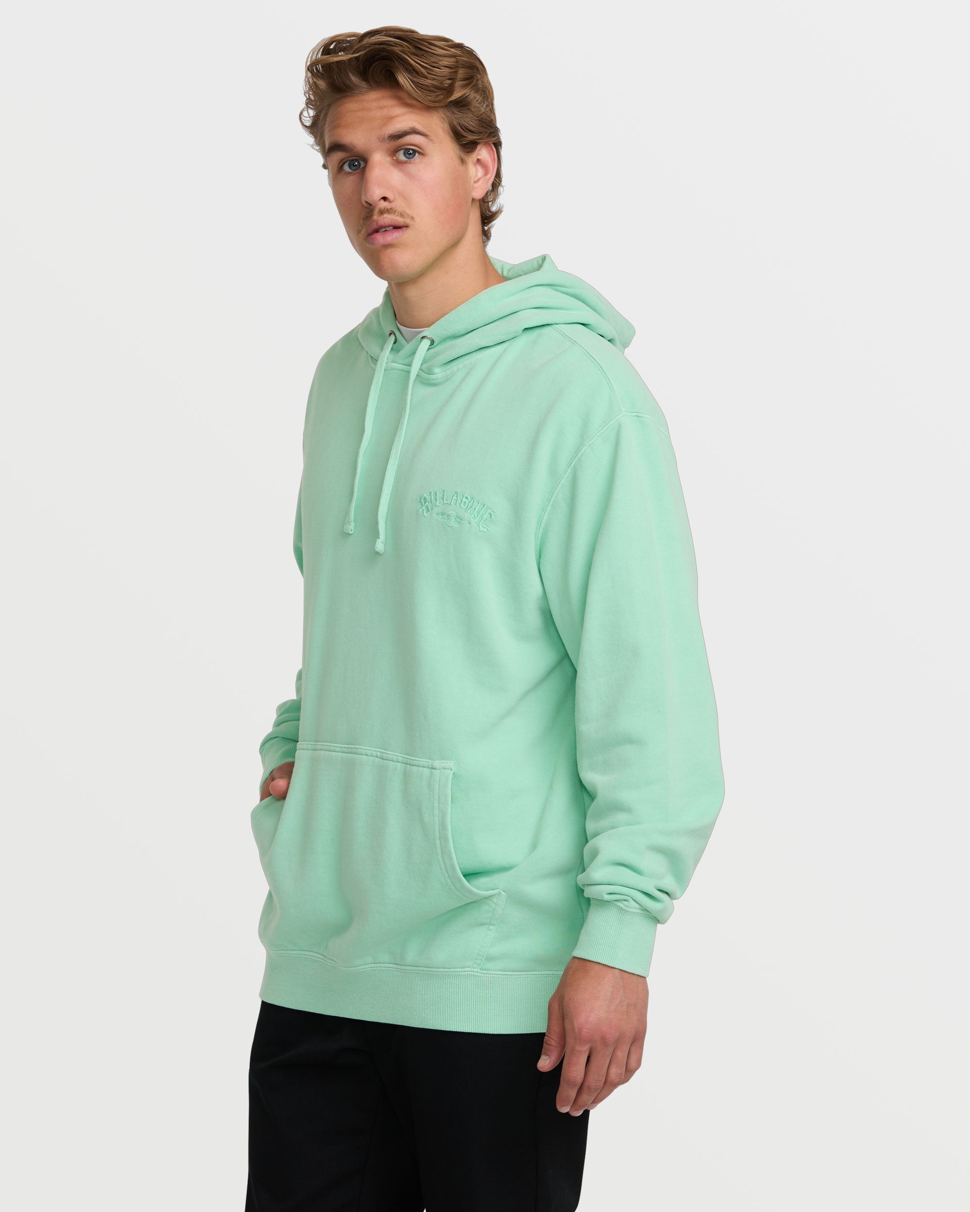 Wave Washed Pullover Sweatshirt - Bermuda - Image 3