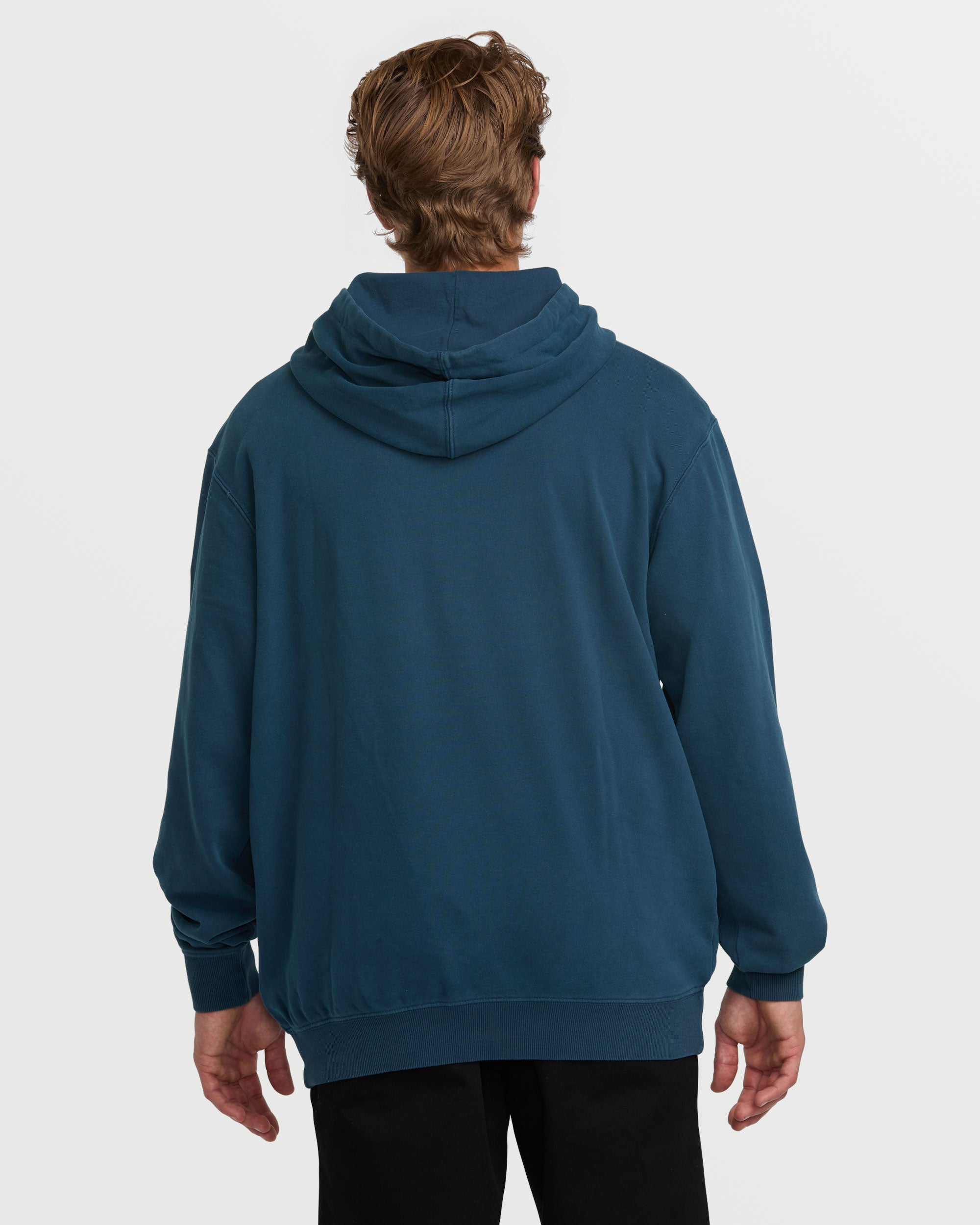 Wave Washed Pullover Sweatshirt - Midnight - Image 2