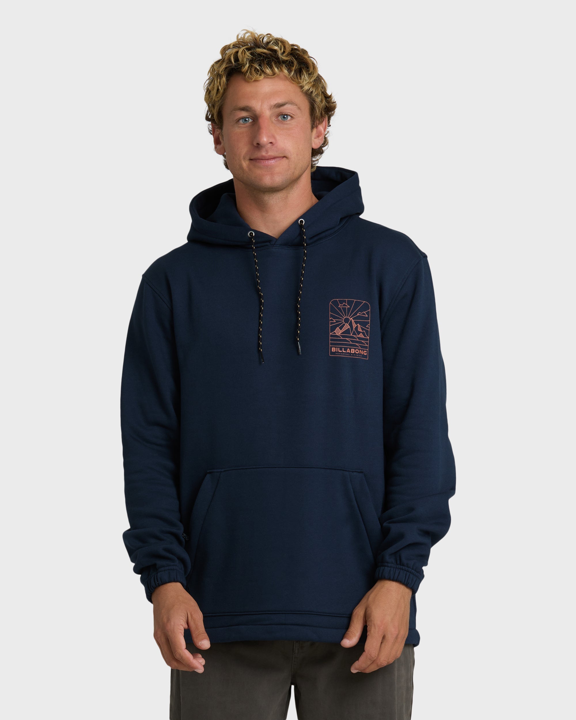 Compass Pullover Sweatshirt - Navy - Image 3