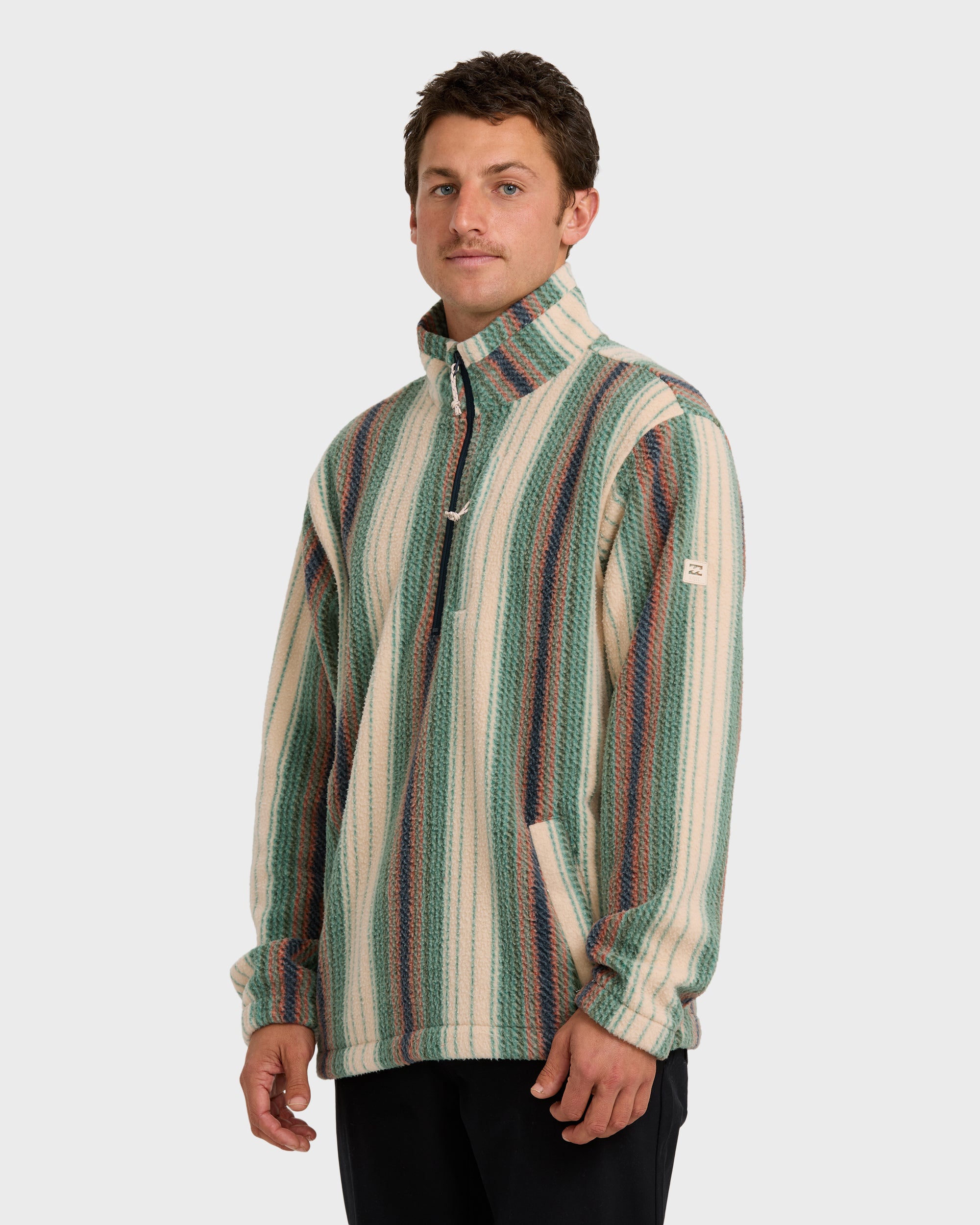 Boundary Mock Sweatshirt - Bone - Image 4