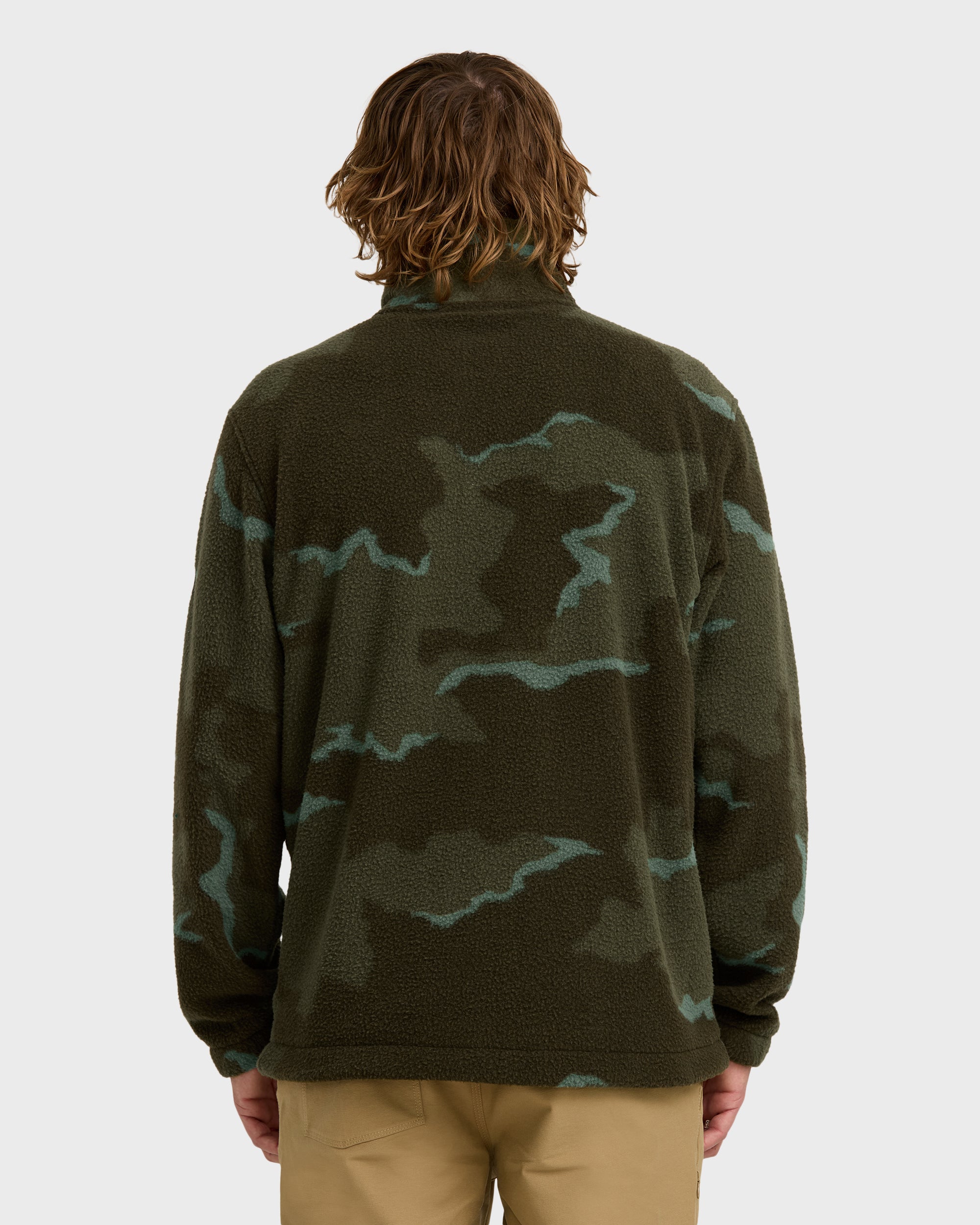 Boundary Mock Sweatshirt - Military Camo - Image 6