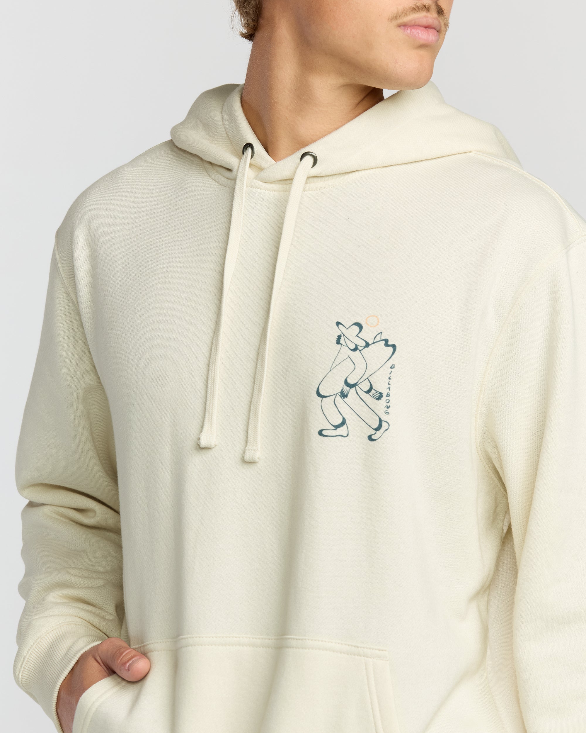 Up The Beach Pullover Sweatshirt - Off White - Image 5