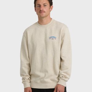 Short Sands Crewneck Sweatshirt - Bone Heather
