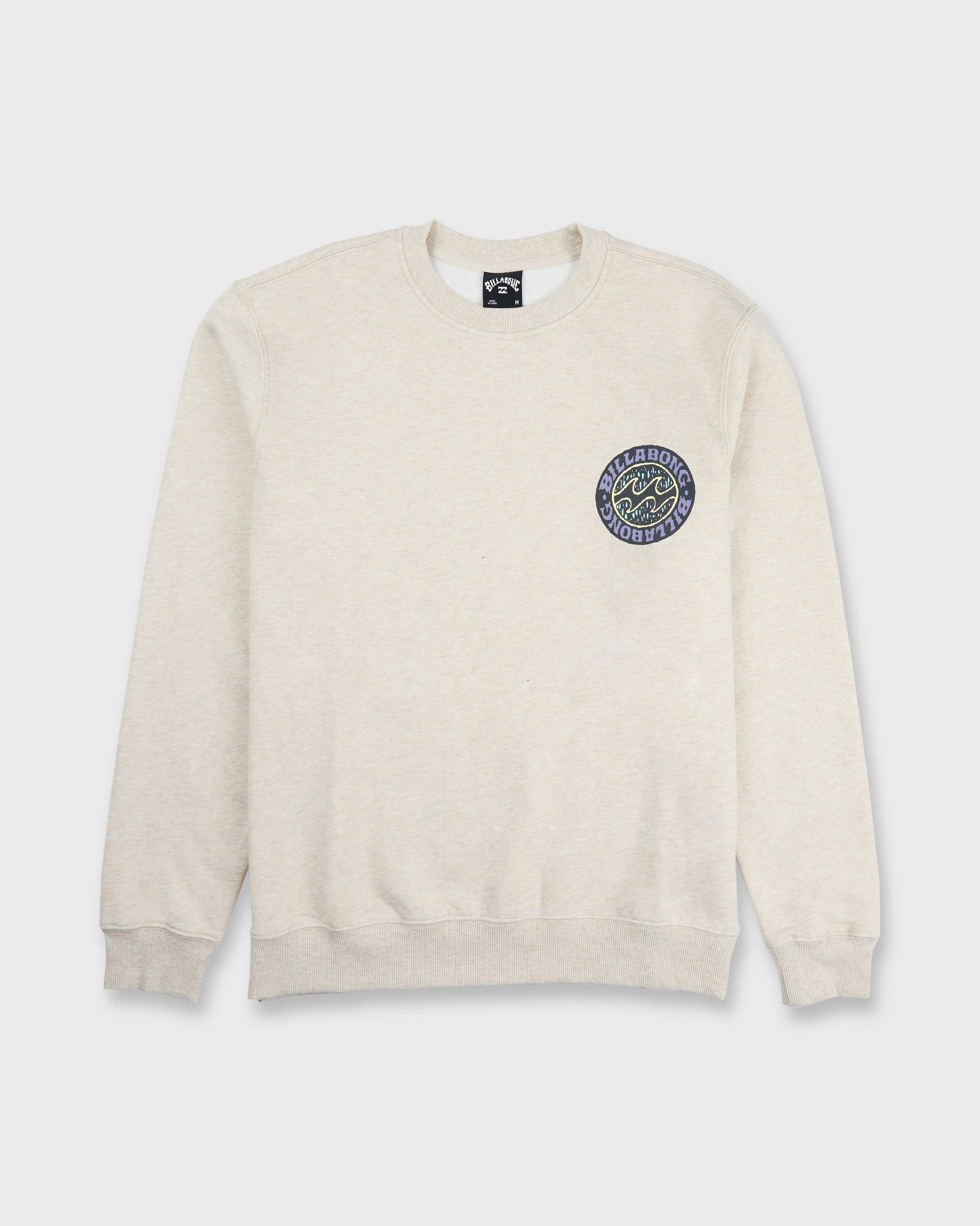 Short Sands Crewneck Sweatshirt - Oatmeal Heather - Image 2