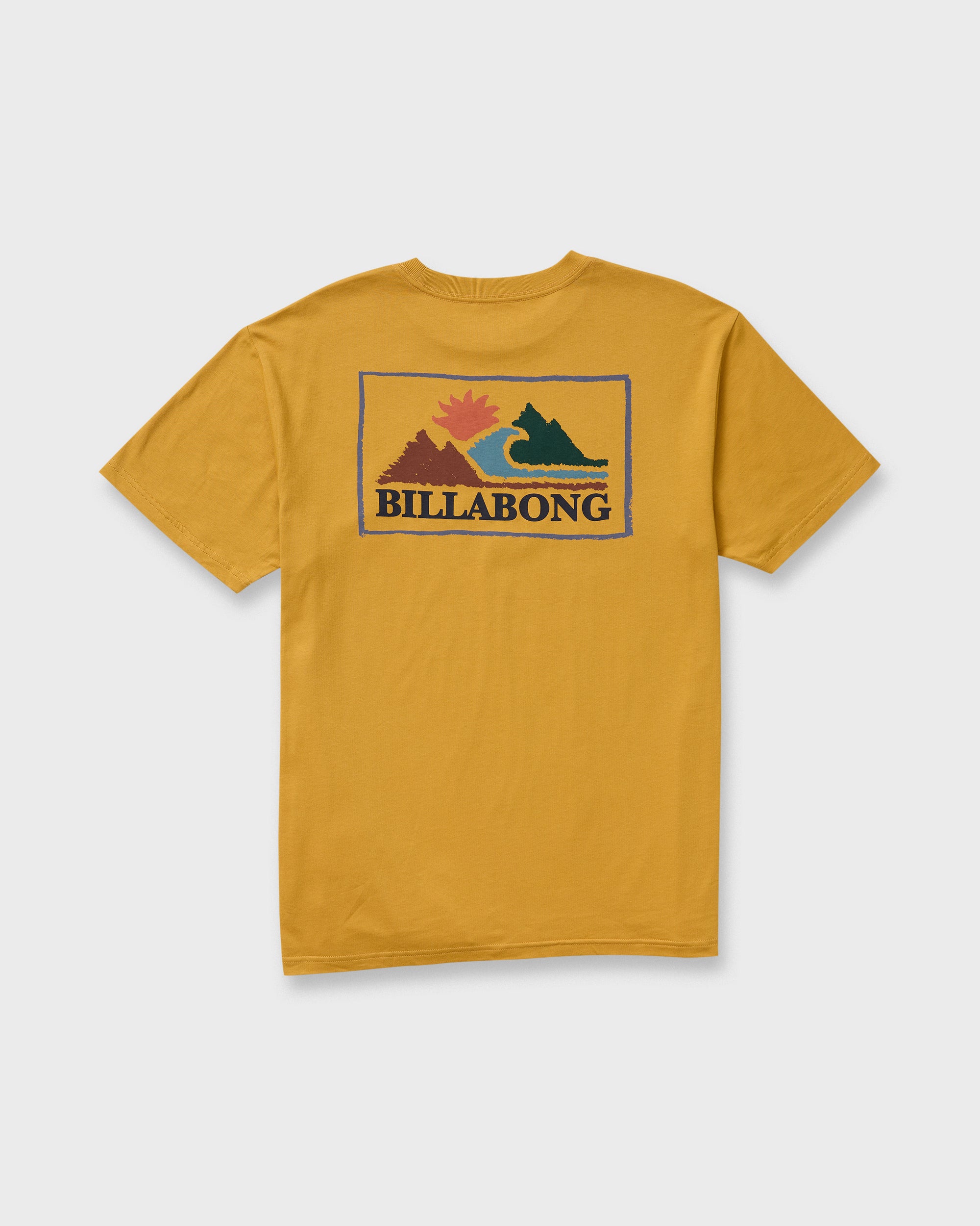 A/Div Range Short Sleeve T-Shirt - Mustard - Image 6
