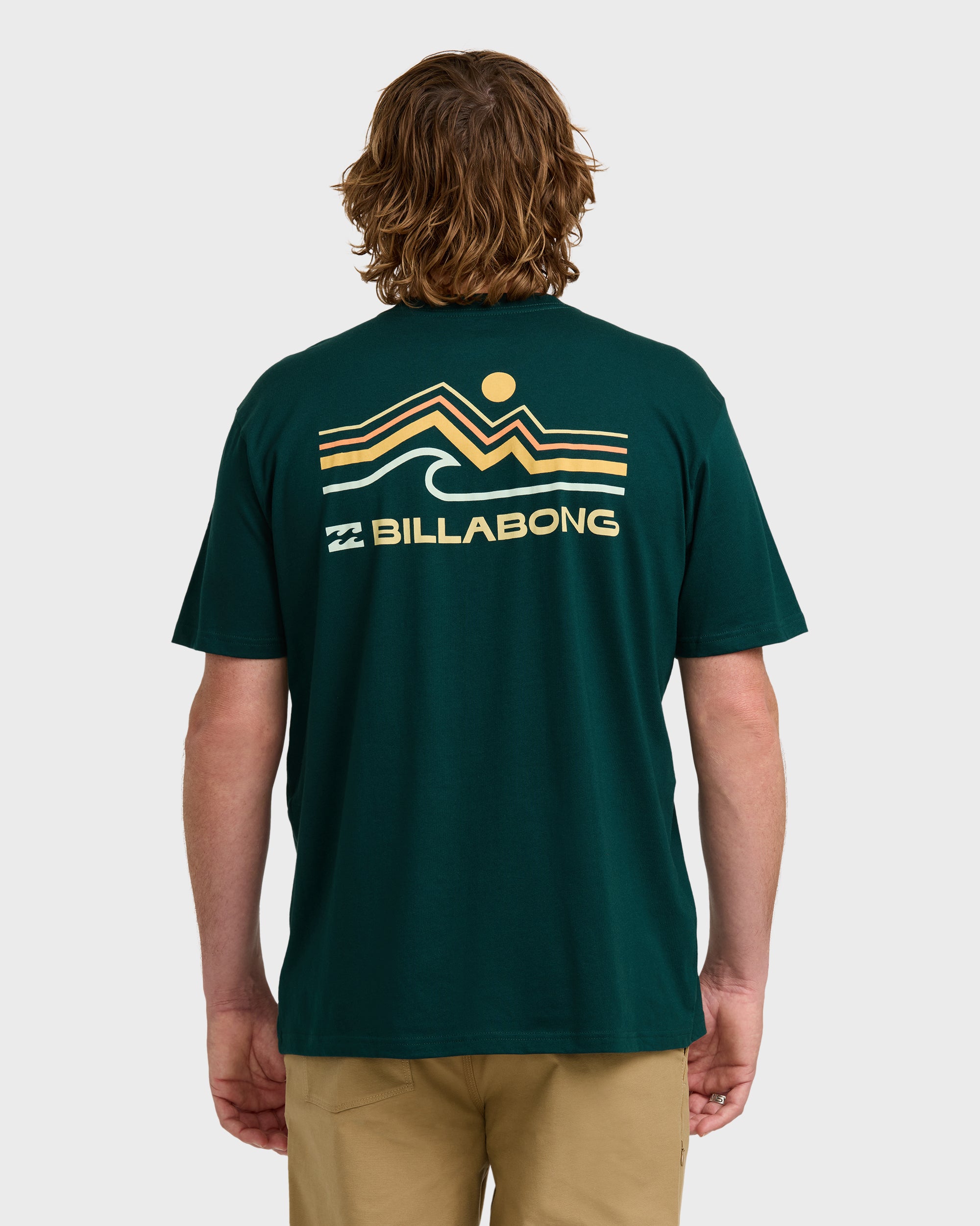 A/Div Range Short Sleeve T-Shirt - Spruce Green - Image 2