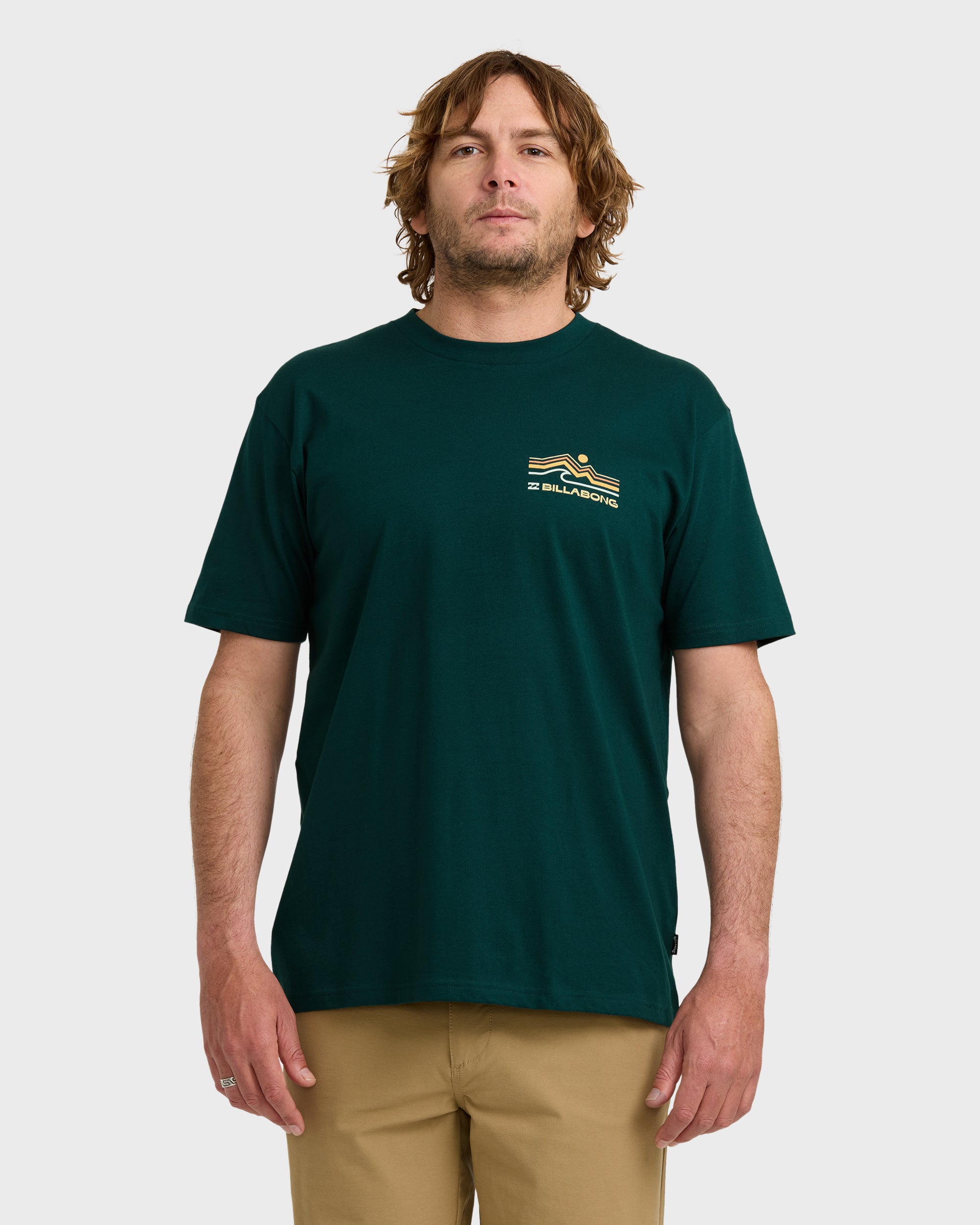 A/Div Range Short Sleeve T-Shirt - Spruce Green