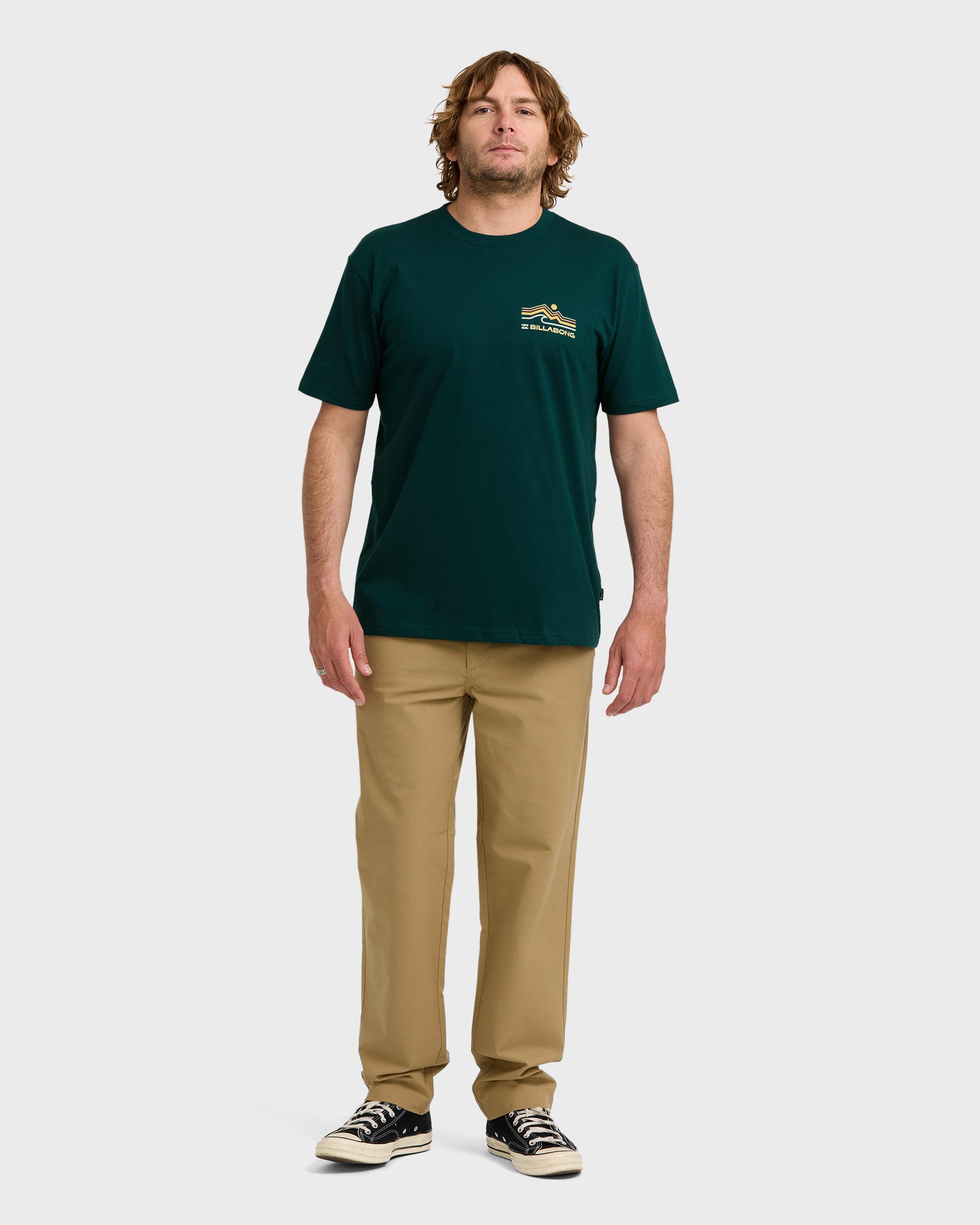 A/Div Range Short Sleeve T-Shirt - Spruce Green - Image 4