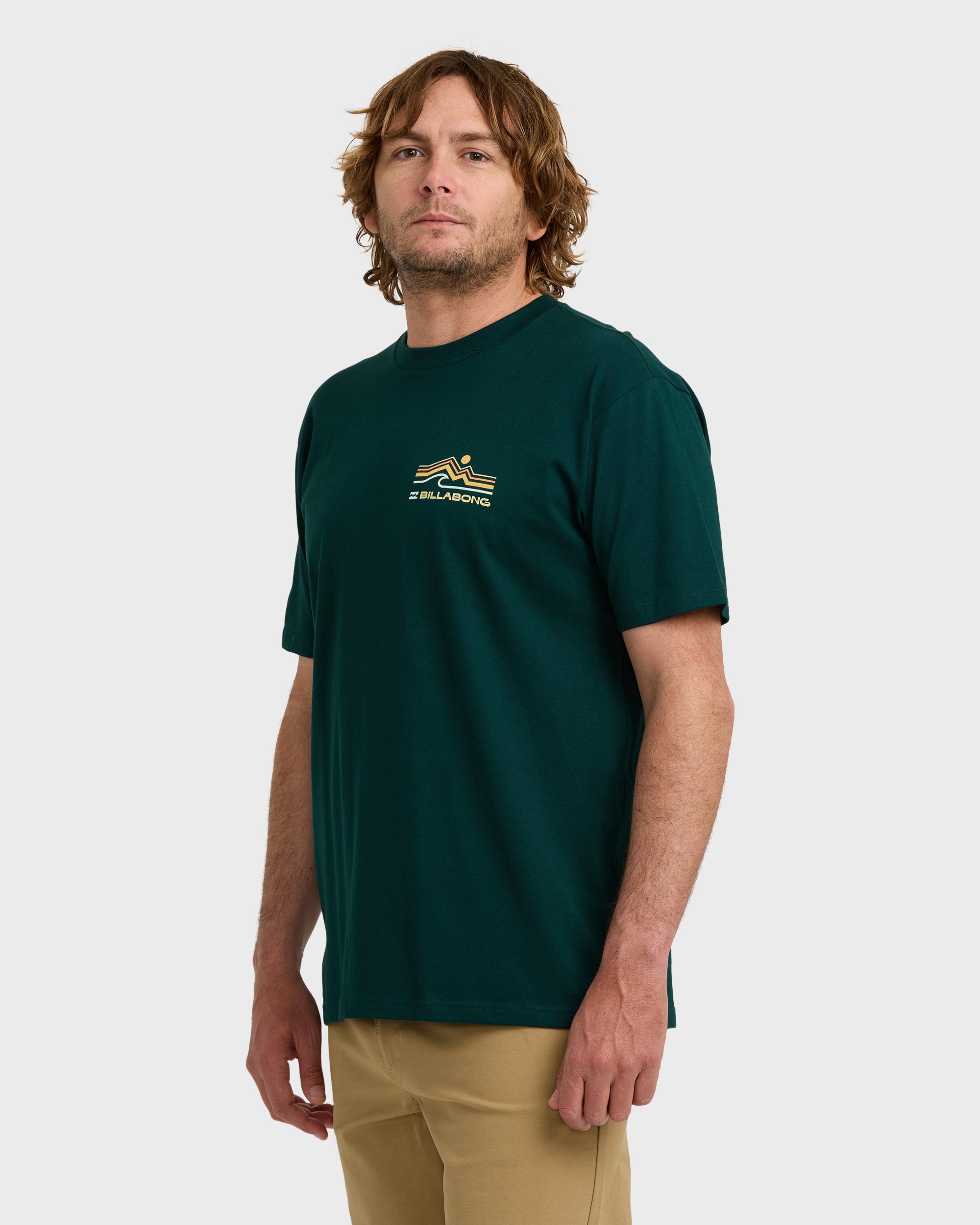 A/Div Range Short Sleeve T-Shirt - Spruce Green - Image 3