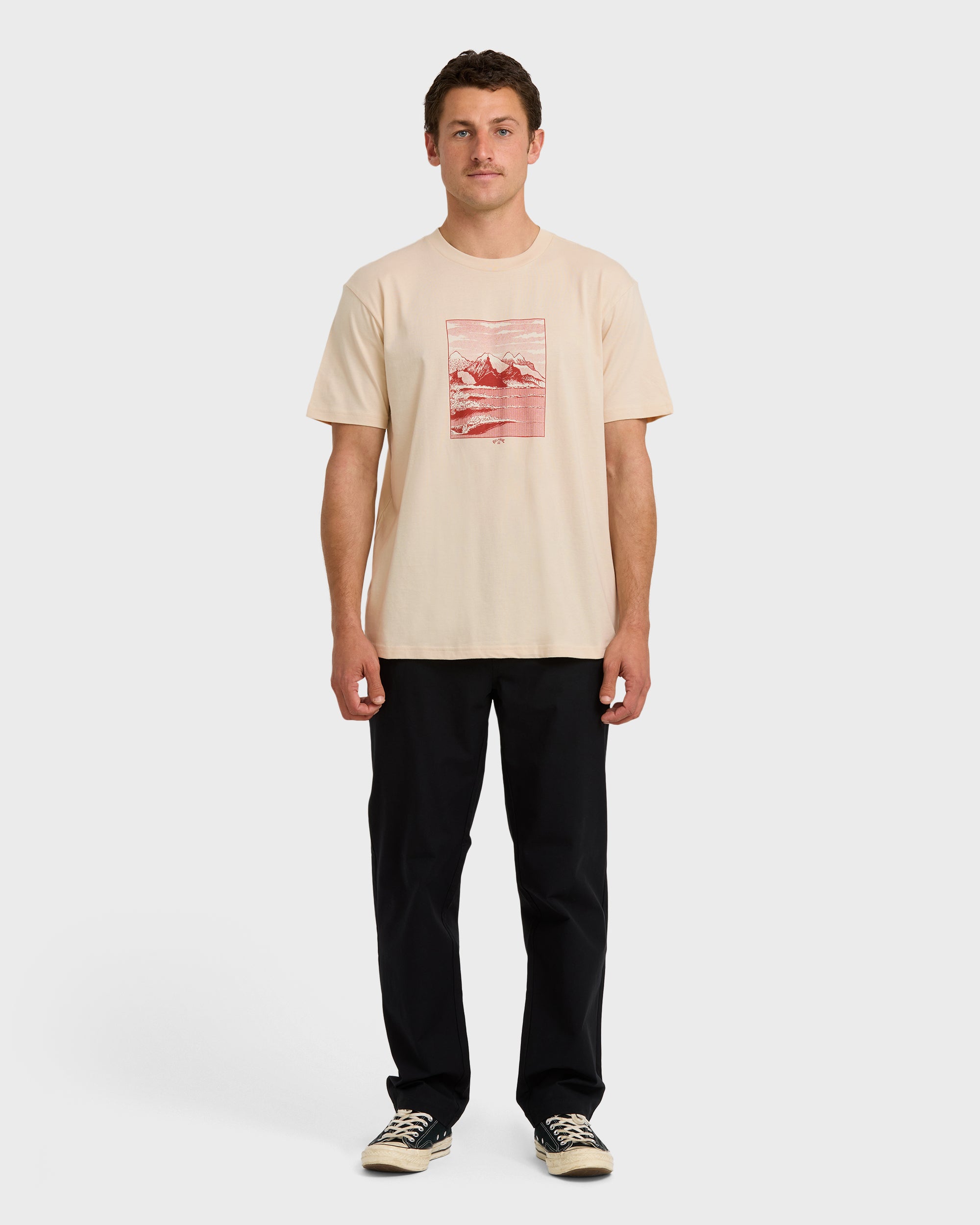 A/Div Up The Point Short Sleeve T-Shirt - Chino - Image 4