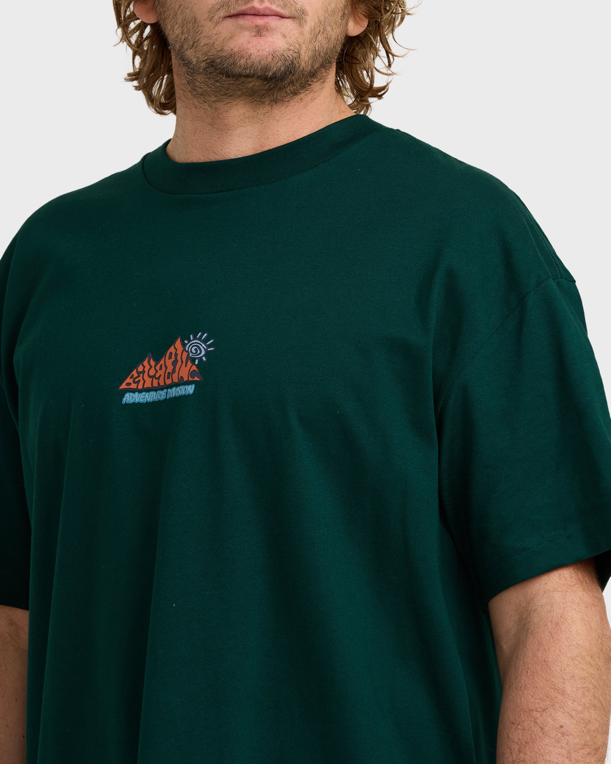 A/Div Reach The Peak OG Short Sleeve T-Shirt - Spruce Green - Image 5