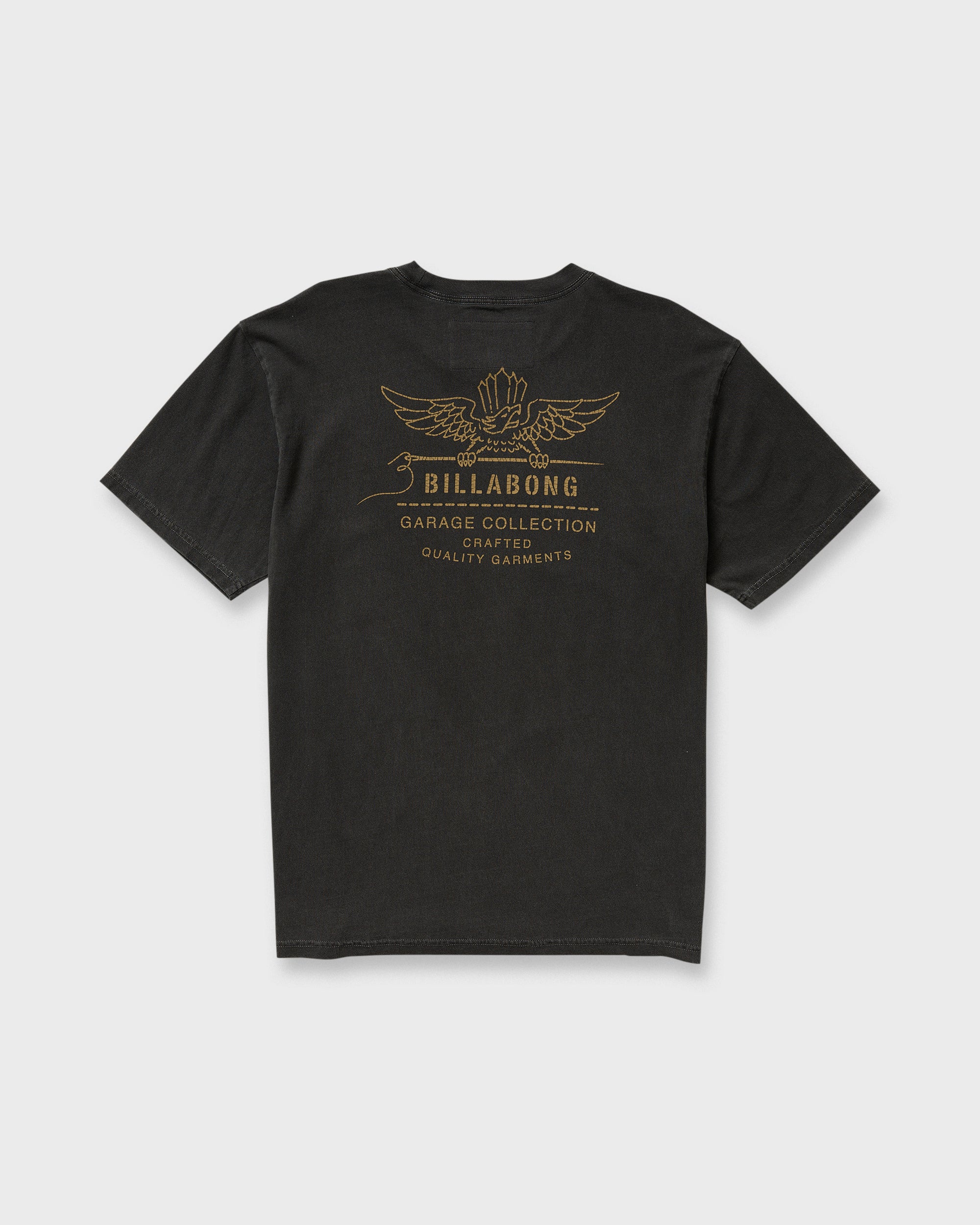 Wingspan Garage Regular Short Sleeve T-Shirt - Washed Black - Image 6